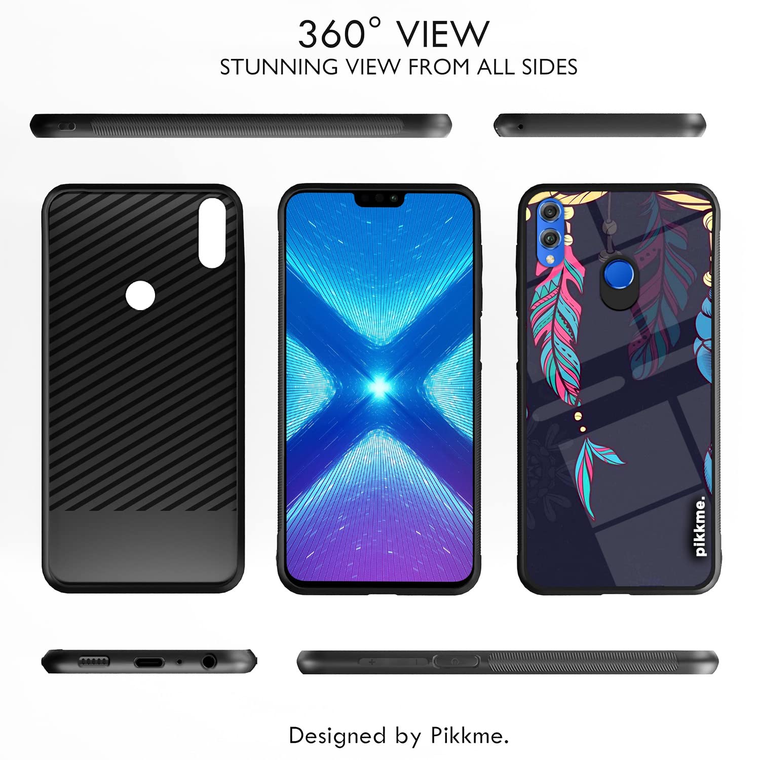 Flower Back cover for Honor 8X – Pikkme – photo 2