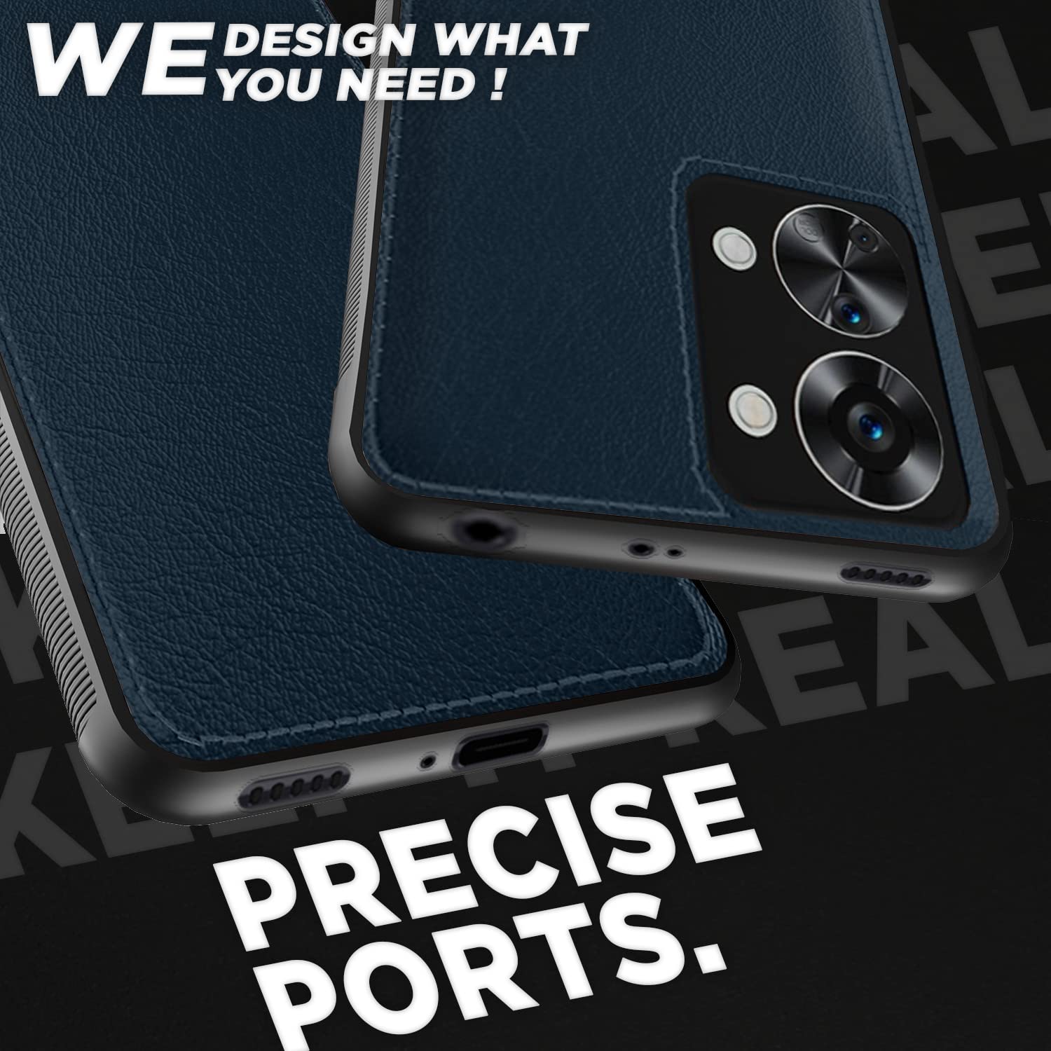 Pikkme Mi 11i 5G  Leather Back Case | Blue