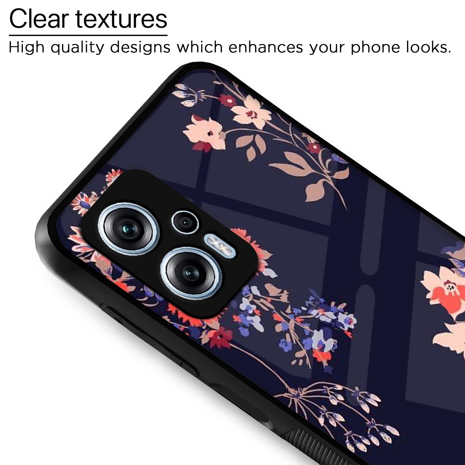 Pikkme Redmi K50i 5G Flower phone cover – photo 4