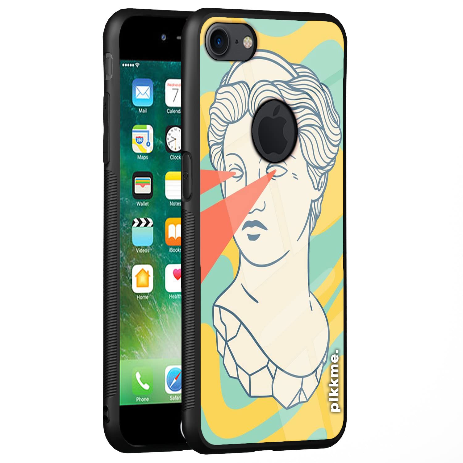 iPhone 7/8 Hybrid mobile back cover by Pikkme