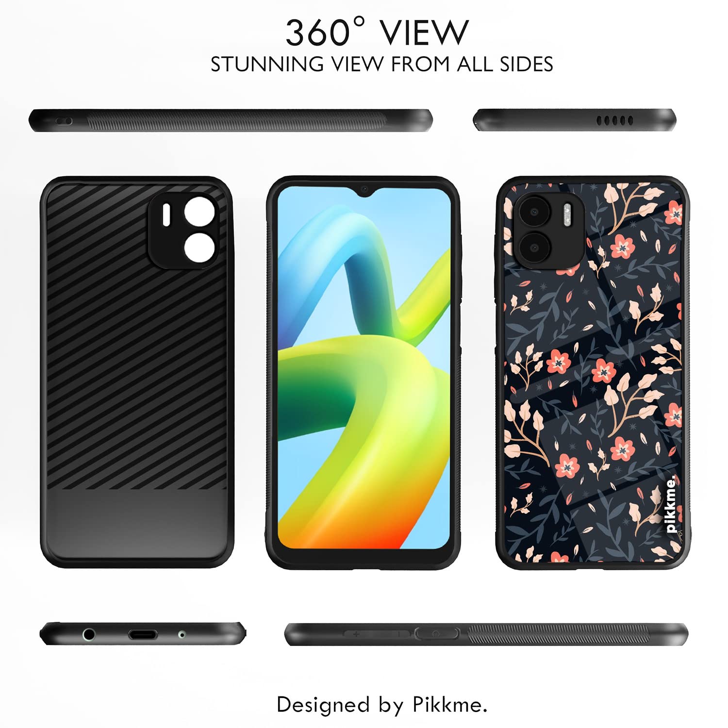 Pikkme Flower phone cover for Redmi A1/A2 – photo 2