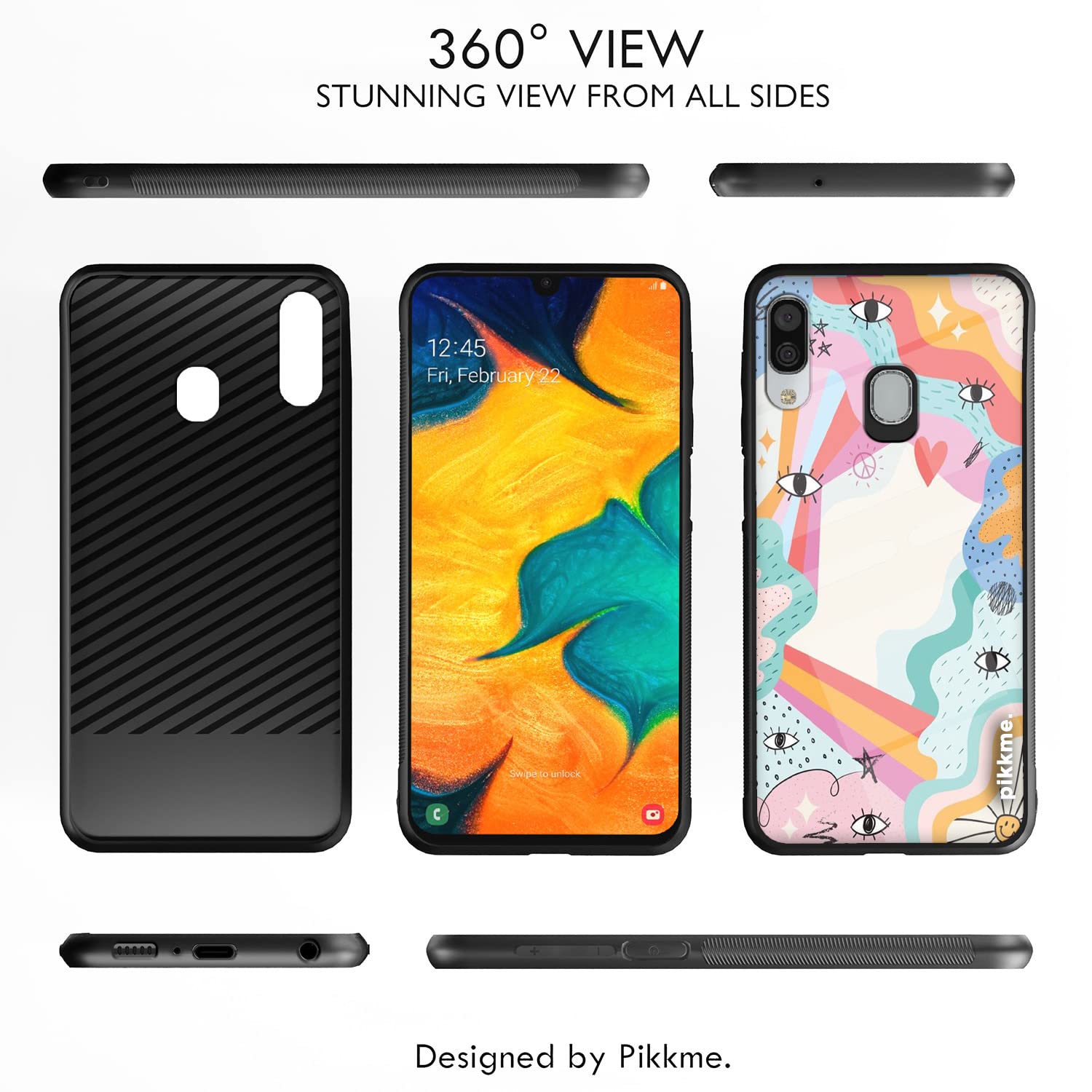 Samsung A20/A30/M10s Hybrid back cover by Pikkme – photo 2
