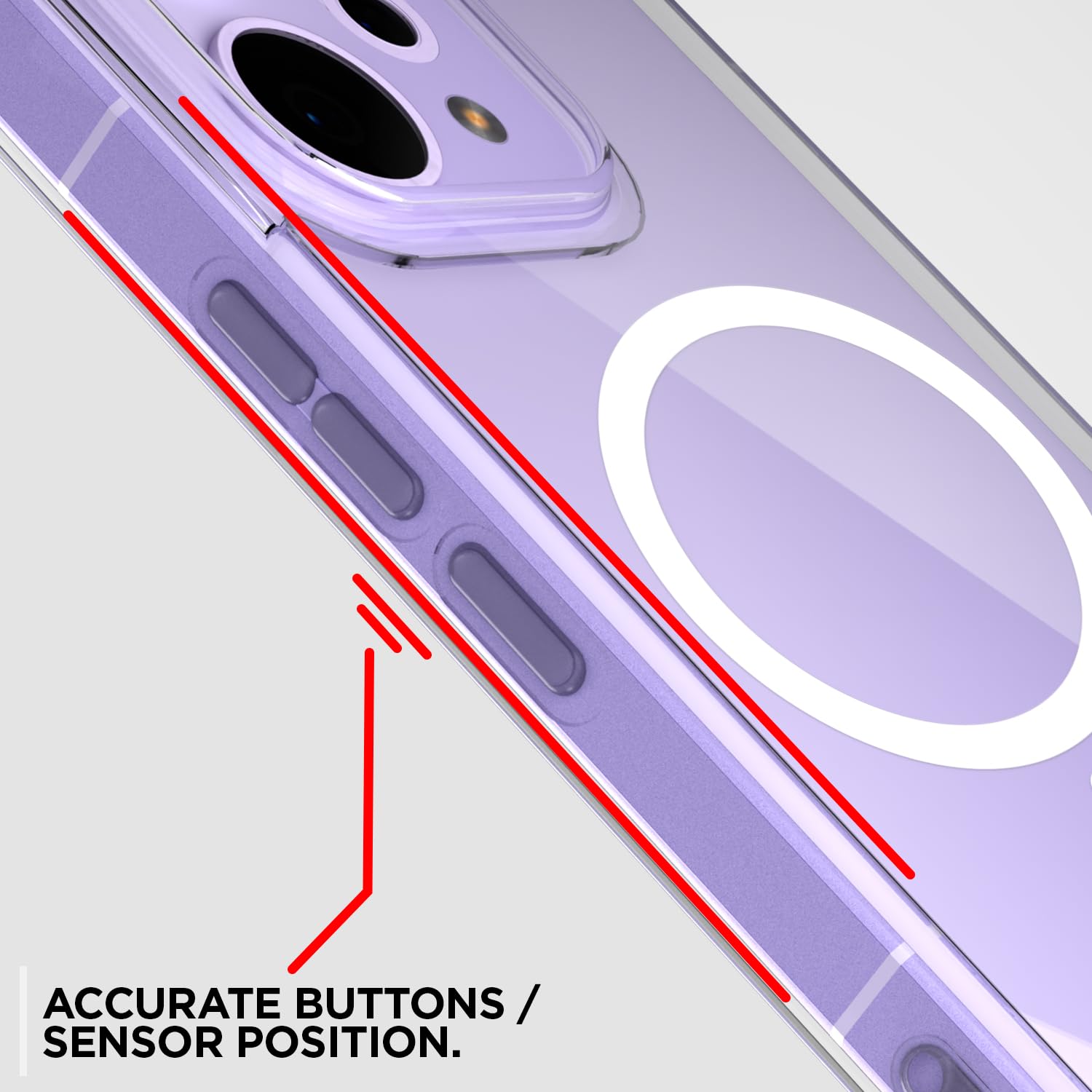 Oppo Reno 14 Pro 5G MagSafe back cover in transparent mag-safe by Pikkme – photo 6