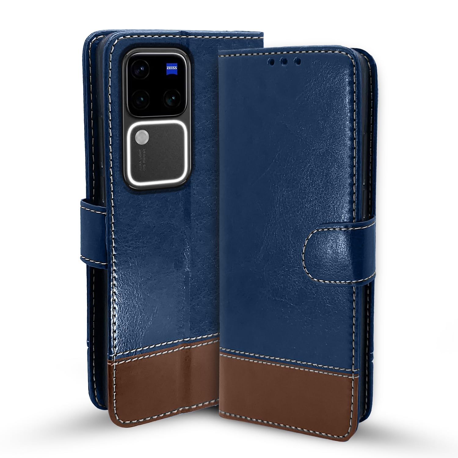 Blue mobile flip cover for Vivo V30 Pro 5G – Pikkme