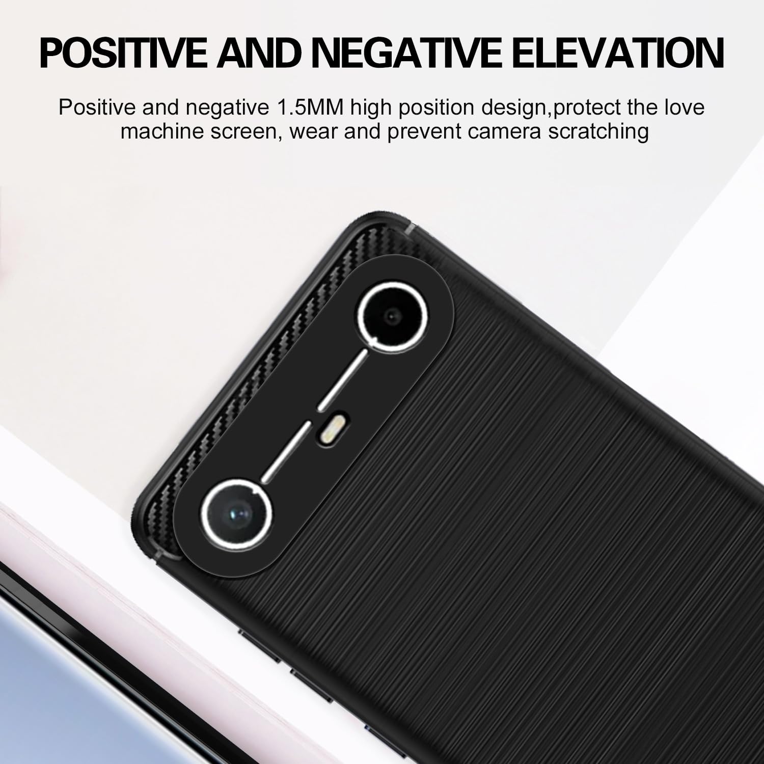 Pikkme Tecno Pova Hybrid black mobile back cover – photo 6