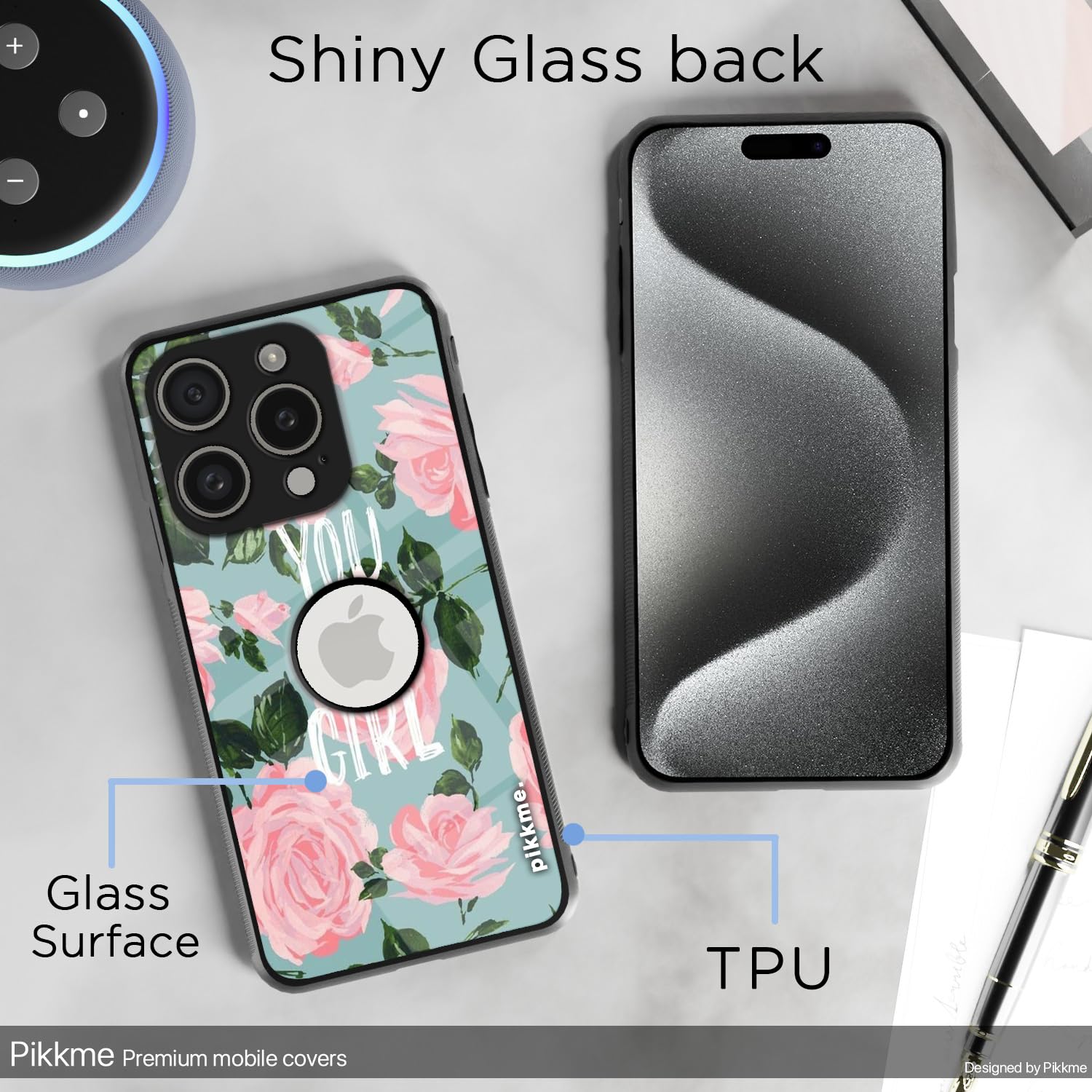 Pikkme Flower back cover for iPhone 15 Pro – photo 3