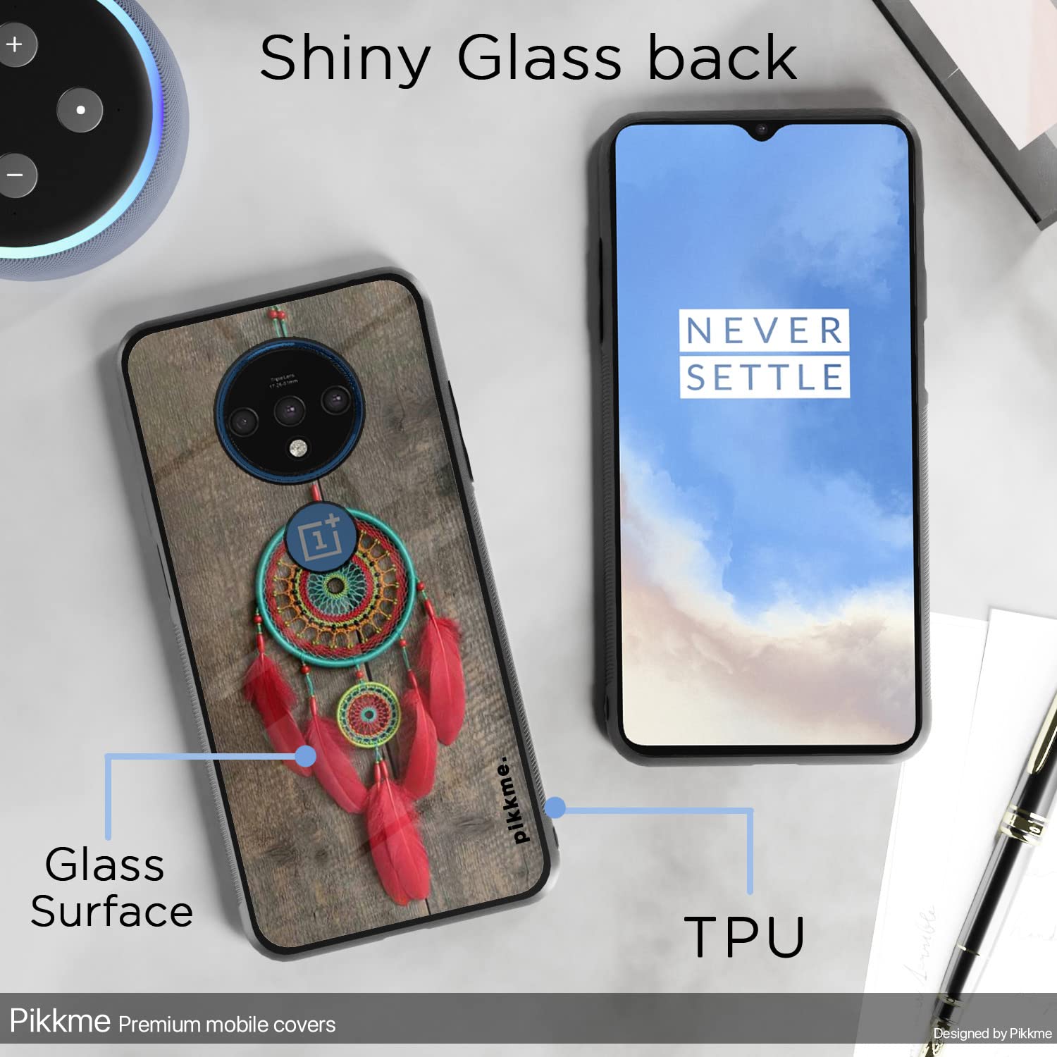 Flower Mobile back cover for OnePlus 7T – Pikkme – photo 3