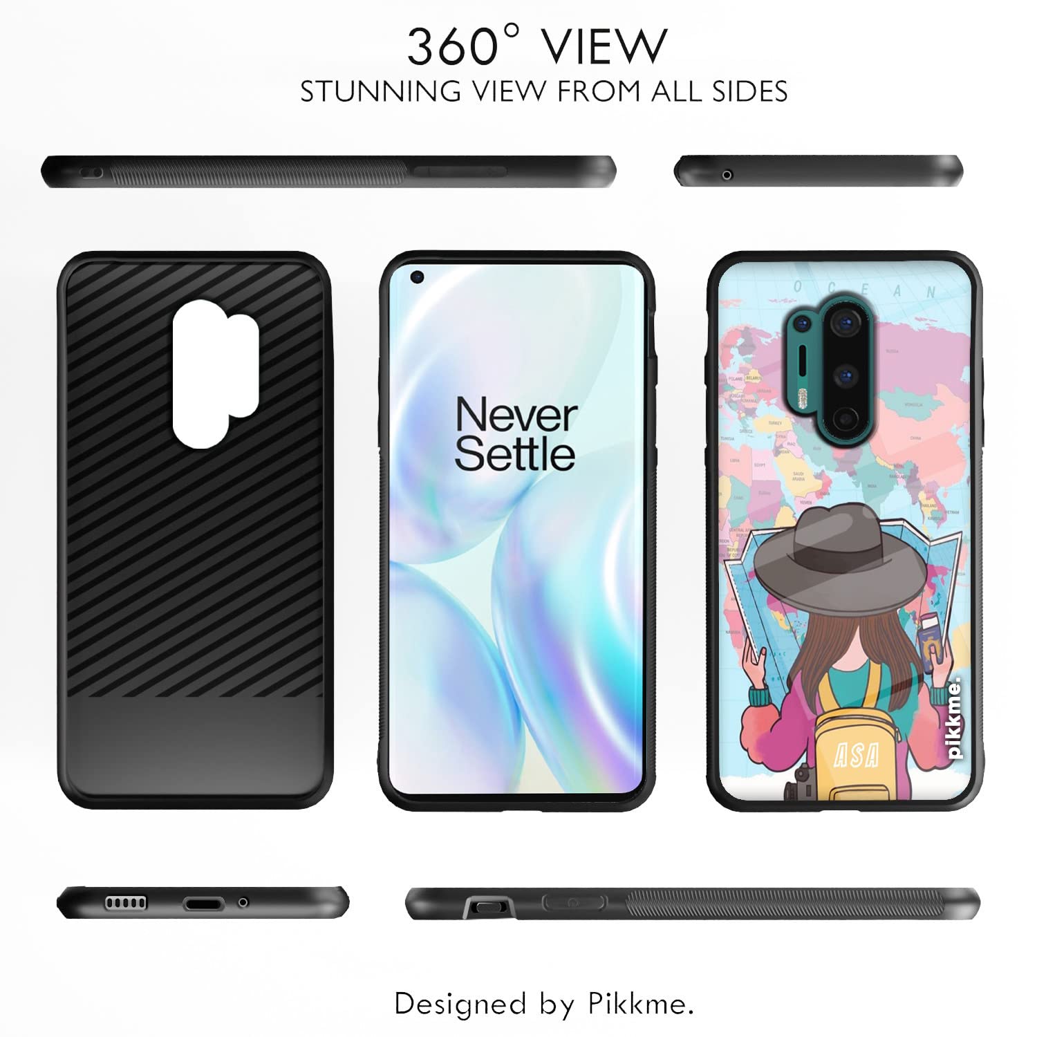 Pikkme OnePlus 8 Pro Hybrid back cover – photo 2