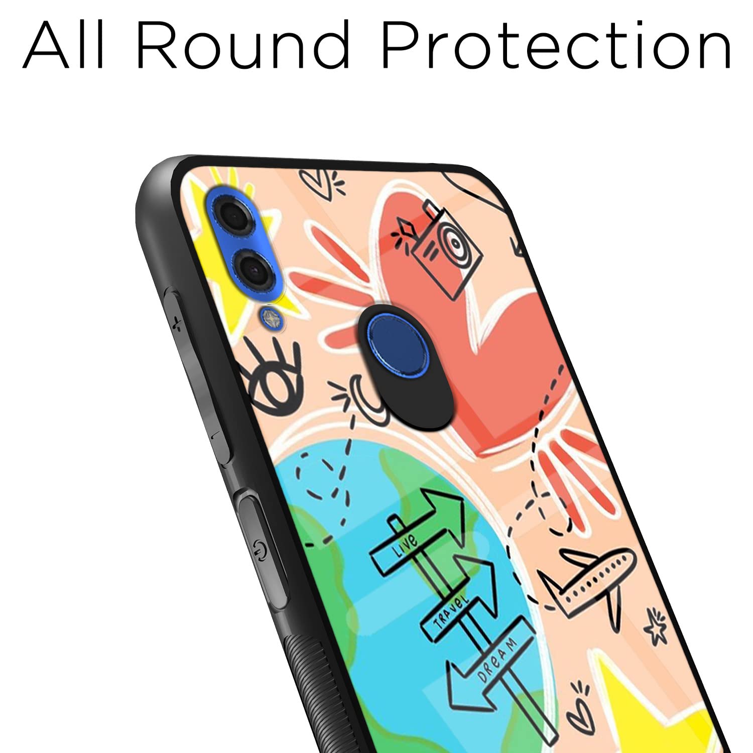 Honor 10 Lite Hybrid back cover by Pikkme – photo 7