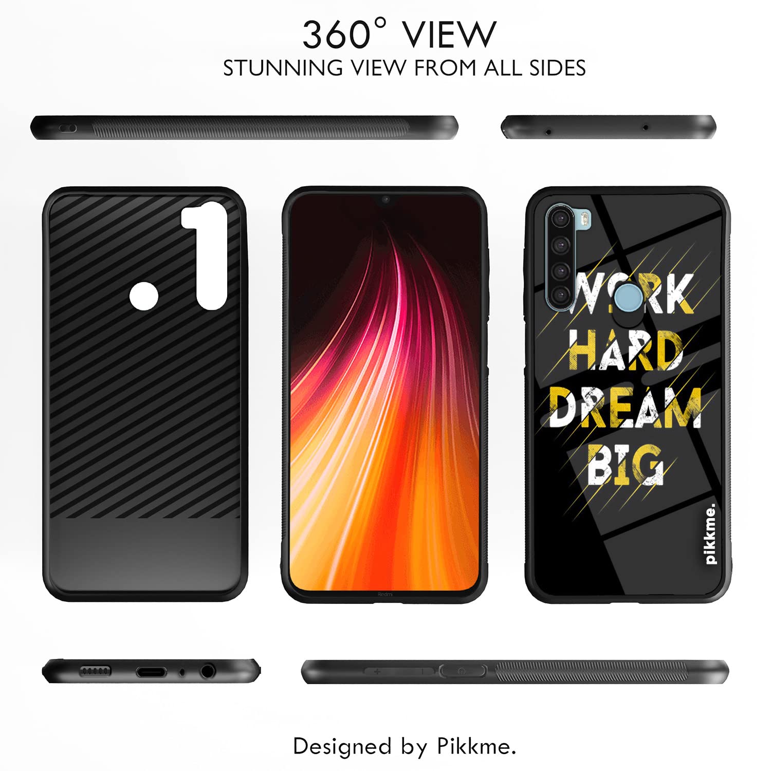 Pikkme Hybrid mobile back cover for Redmi Note 8 – photo 2