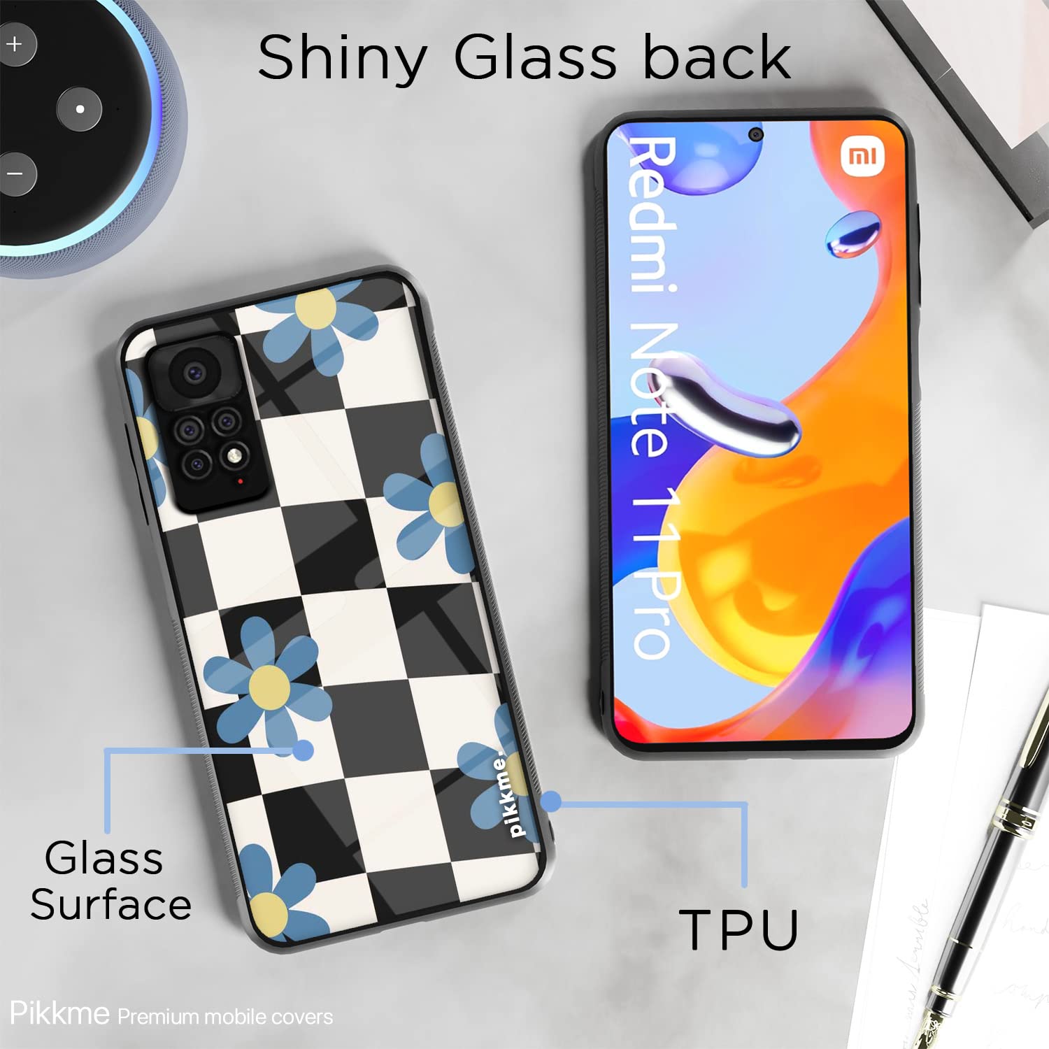 Pikkme Flower phone cover for Redmi Note 11 Pro/Note 11 Pro Plus 5G – photo 3