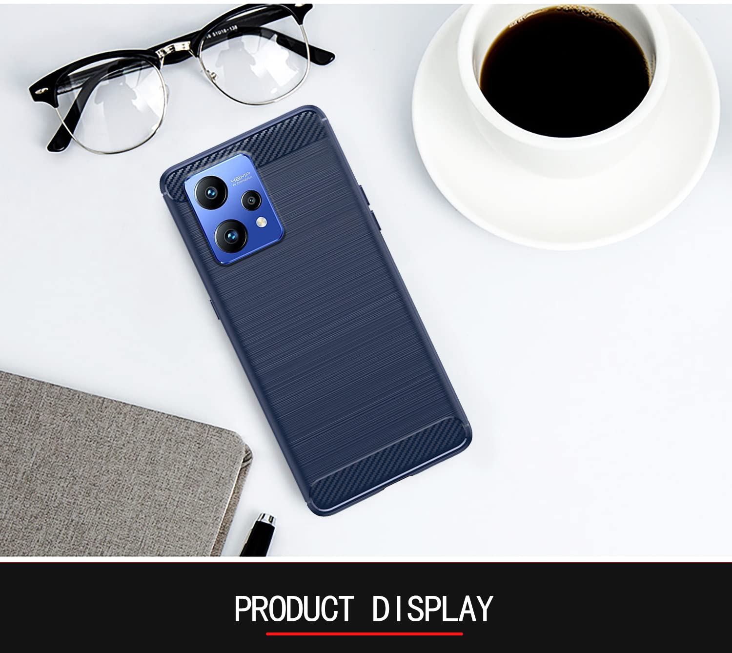 Pikkme Realme Narzo 50 Pro 5G blue back cover – photo 2