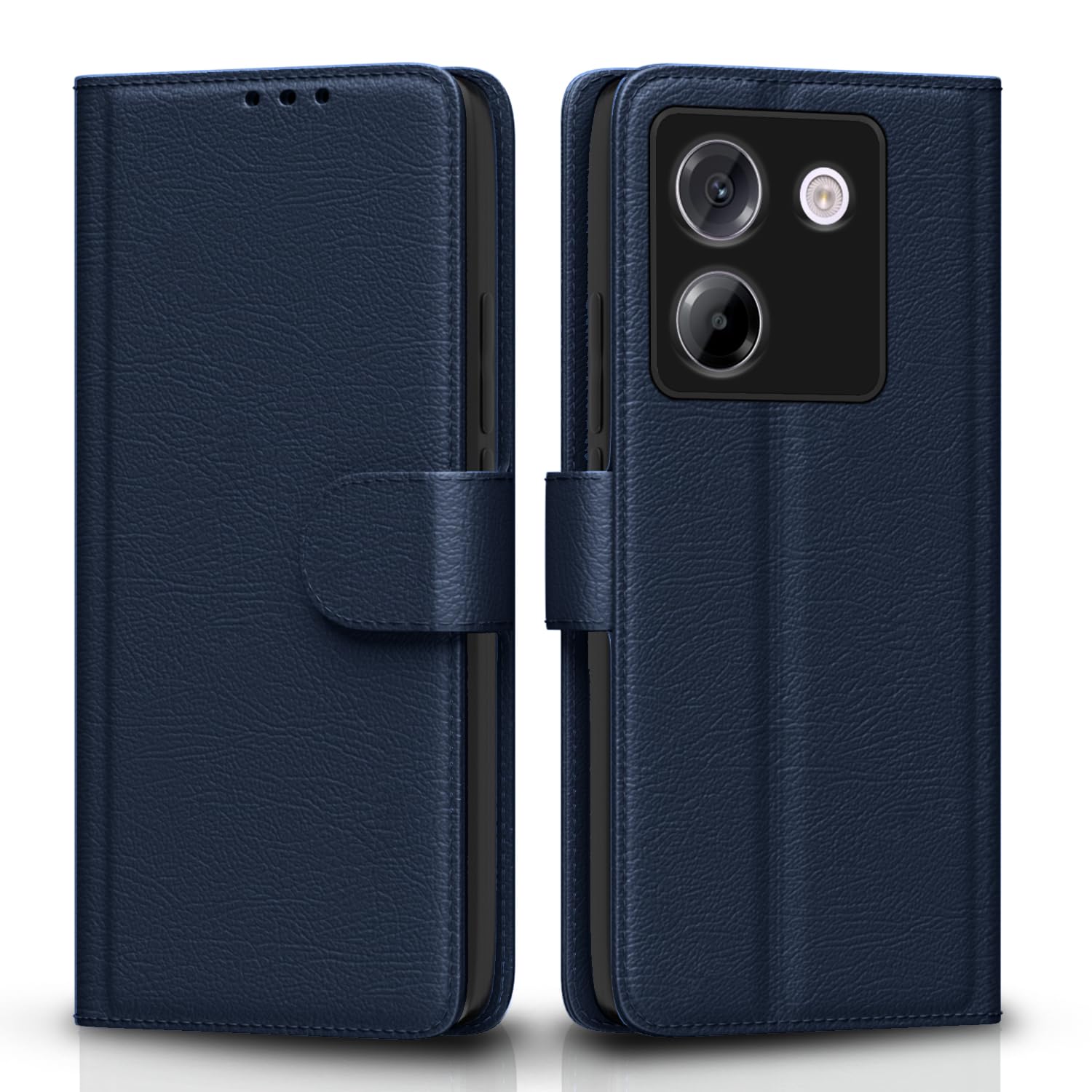 POCO M7 Pro 5G flip cover in blue by Pikkme