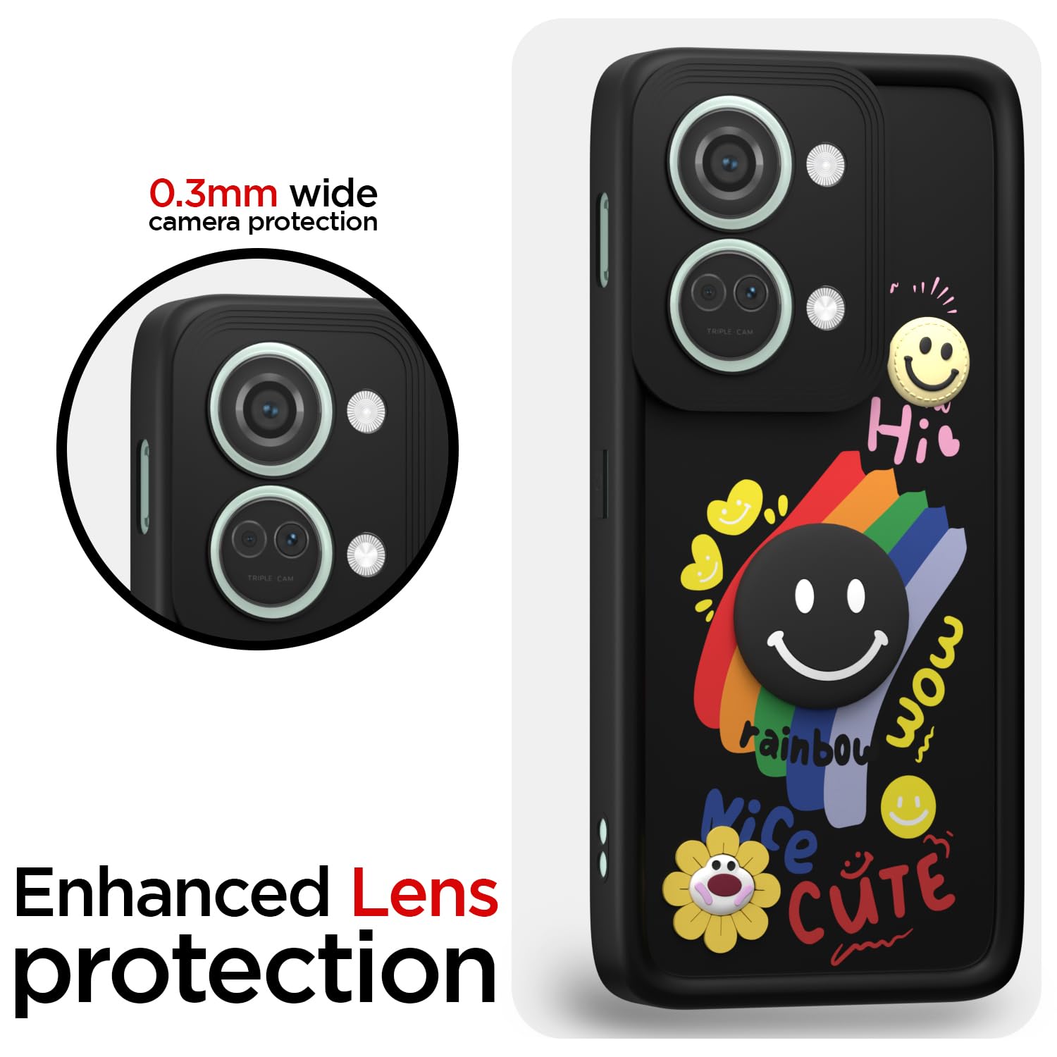 OnePlus Nord 3 5G back cover in black by Pikkme – photo 5