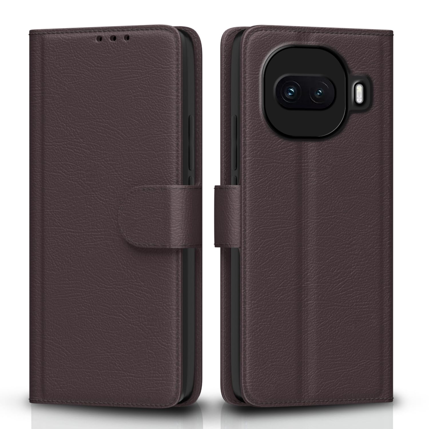 iQOO 15R 5G flip case in coffee by Pikkme
