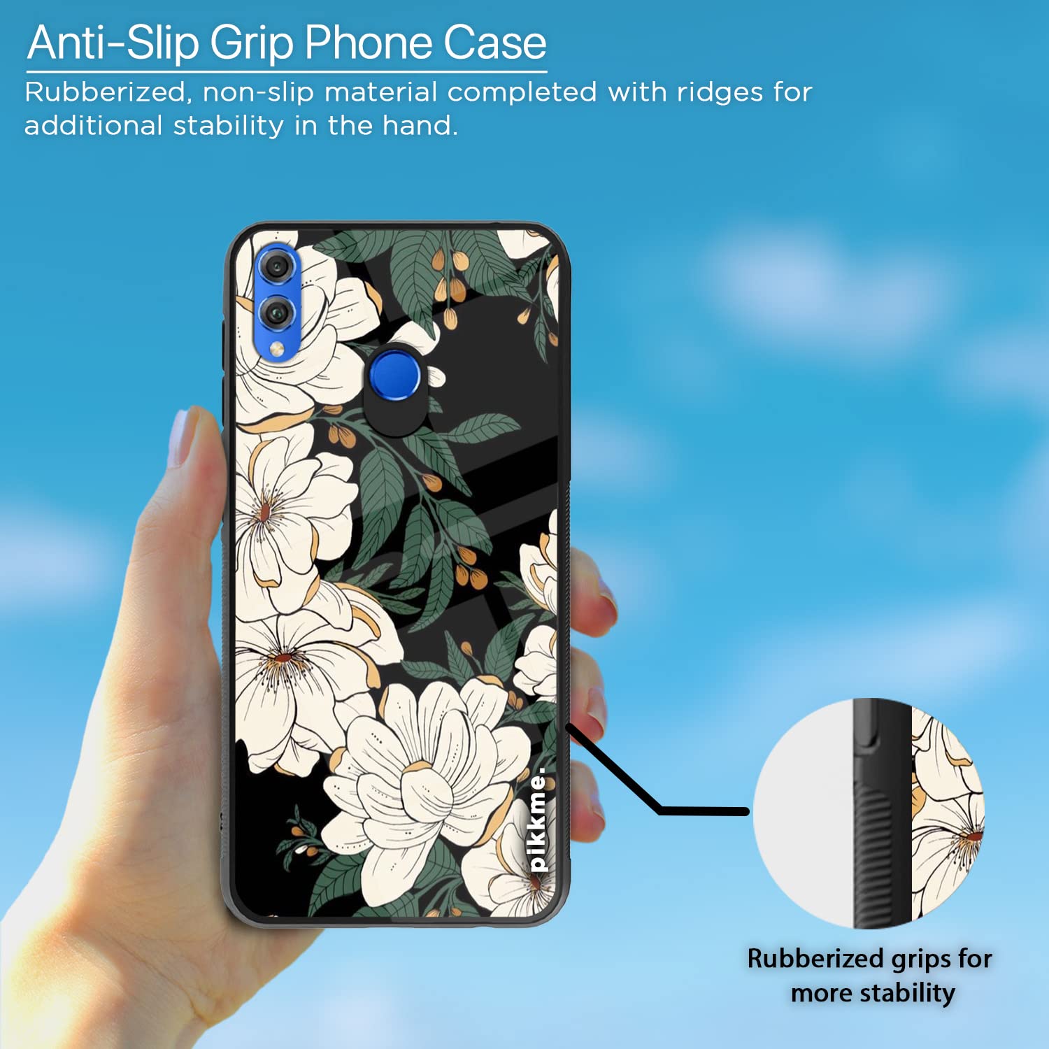 Pikkme Flower phone cover for Honor 8X – photo 5