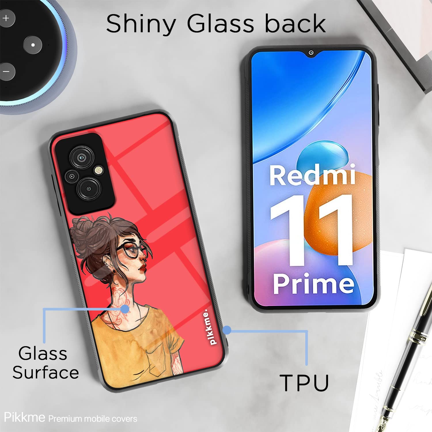 Pikkme Redmi 11 Prime 4G Style Swag mobile cover – photo 3