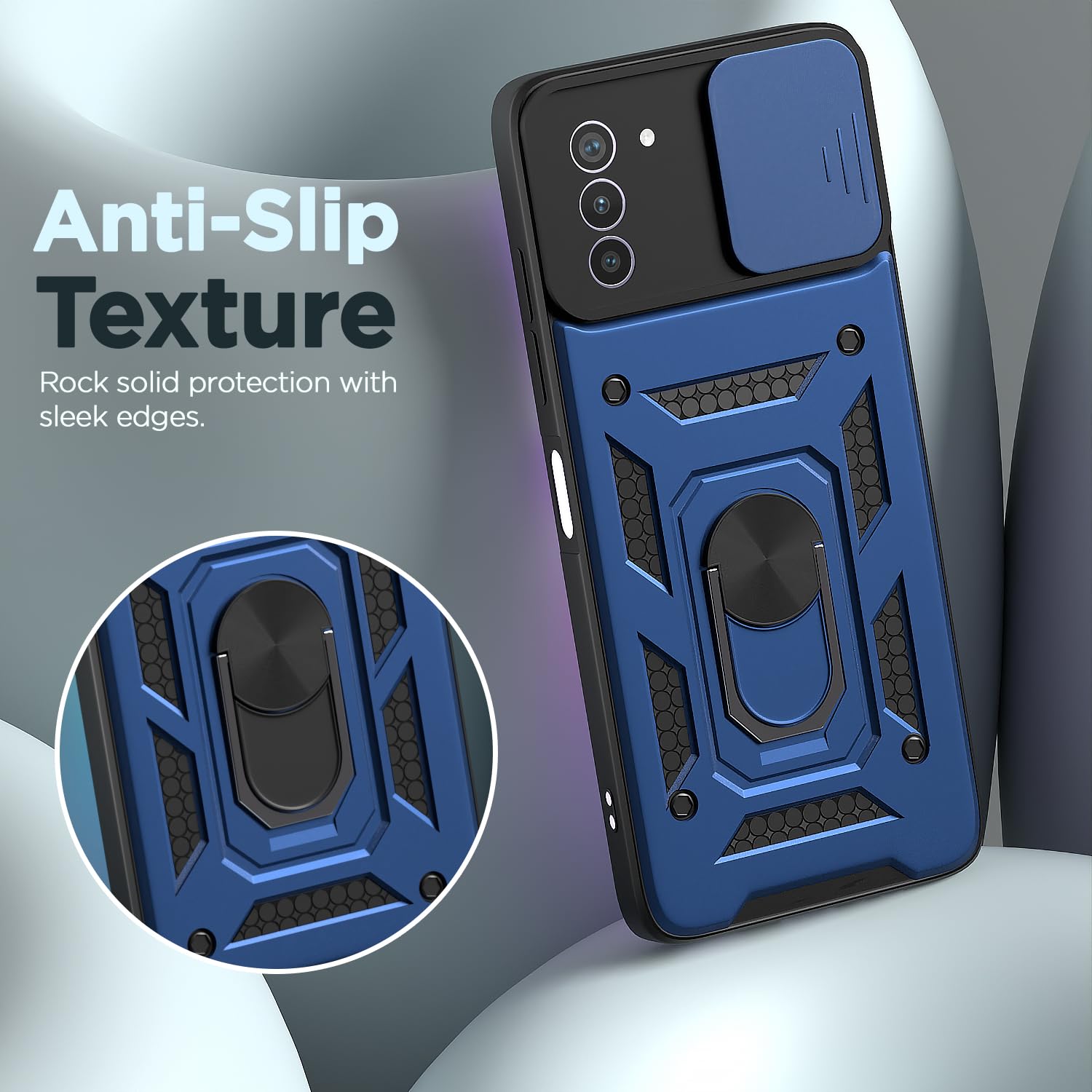 Pikkme Nokia G42 5G D10 Camera Shield blue back cover – photo 7