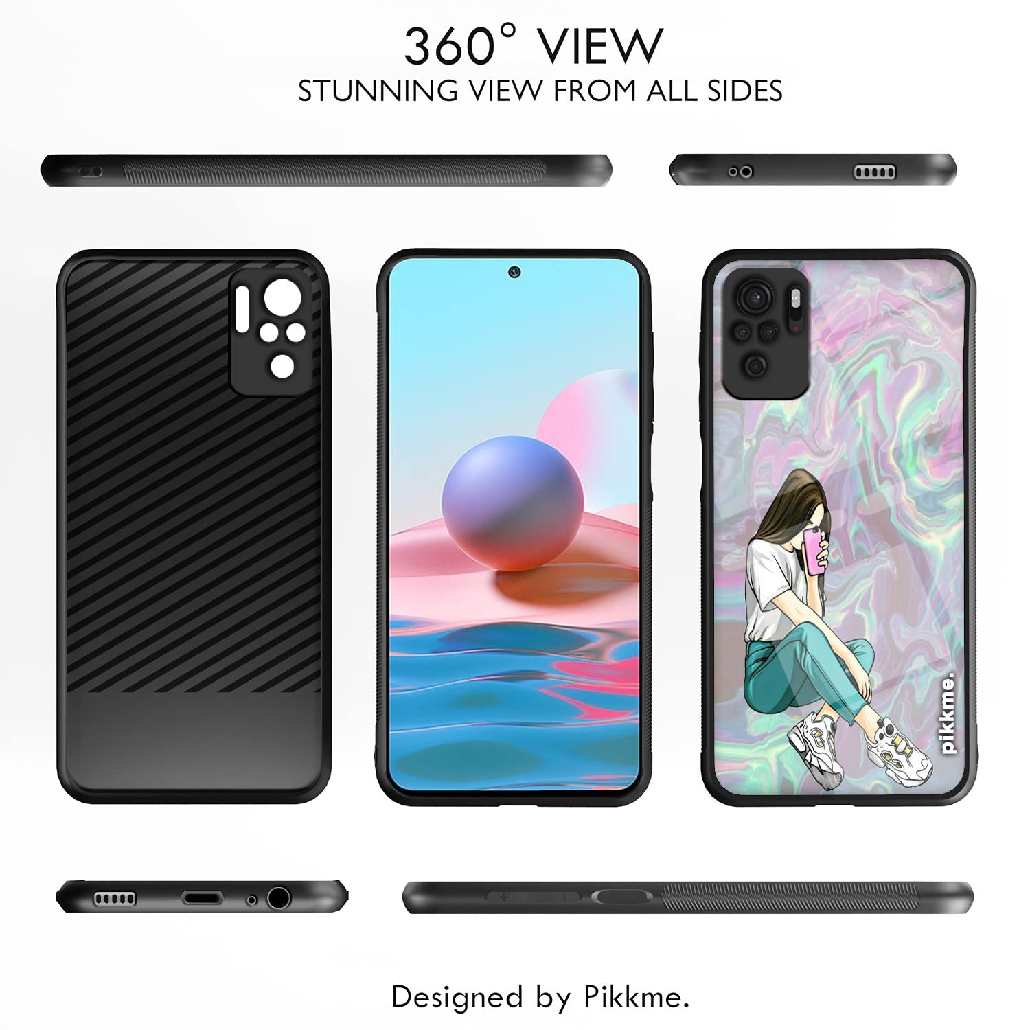 Pikkme Hybrid mobile cover for Redmi Note 10/Note 10s – photo 2