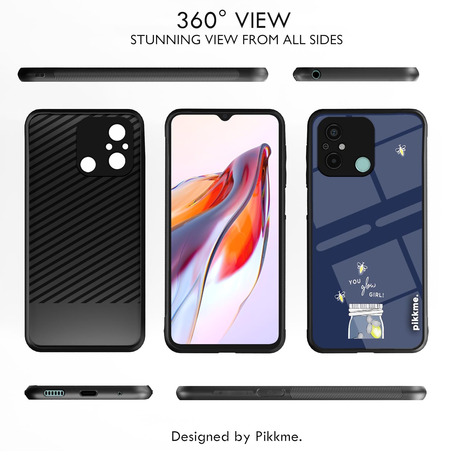 Pikkme Hybrid phone cover for Redmi 12C/Poco C55 – photo 2