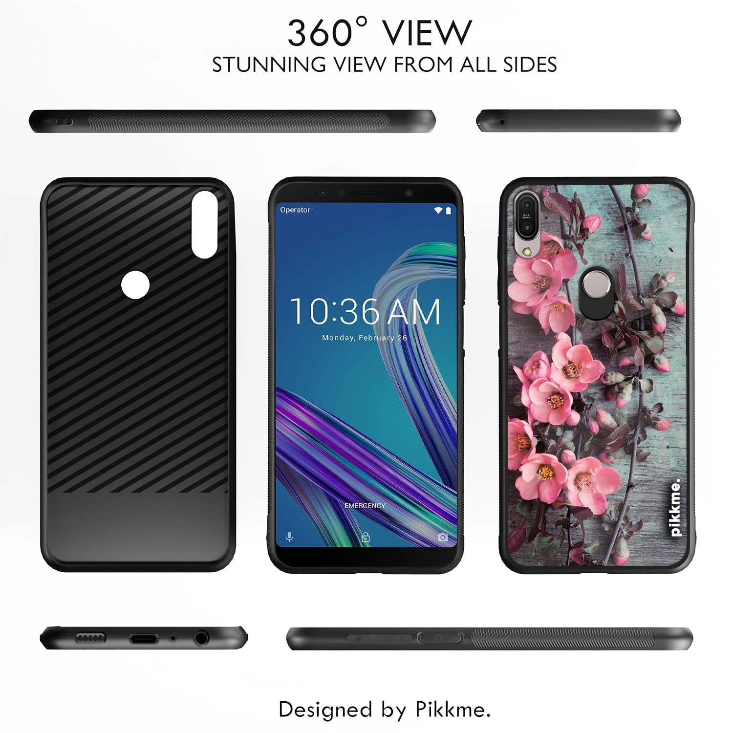 Asus Flower mobile back cover by Pikkme – photo 2