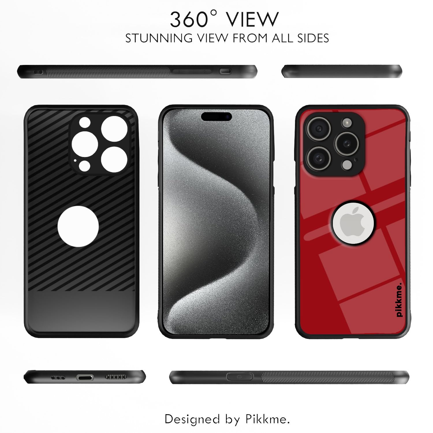 iPhone 15 Pro Hybrid mobile back cover by Pikkme – photo 2