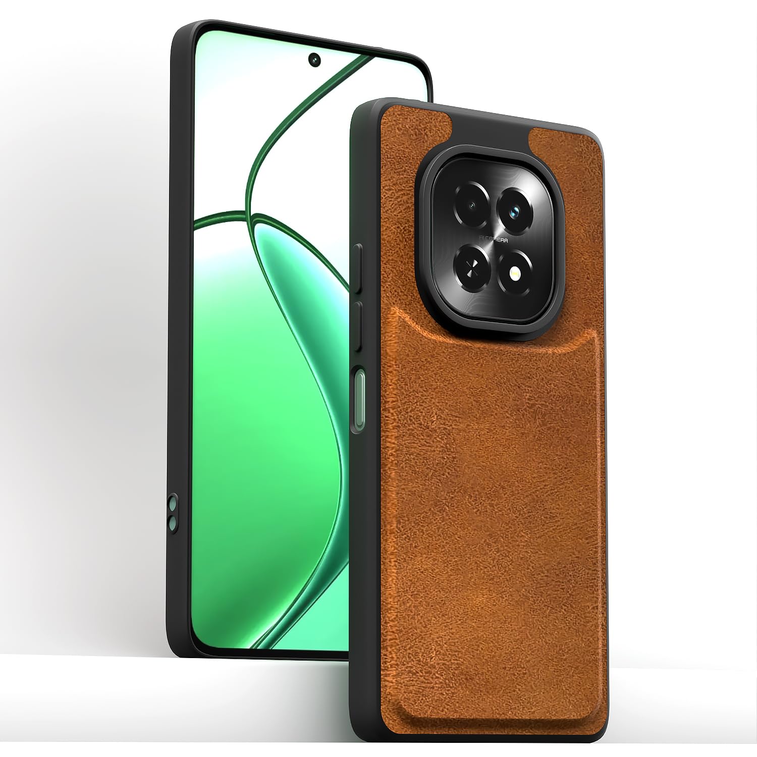 Pikkme Realme C63 5G brown mobile cover – photo 2