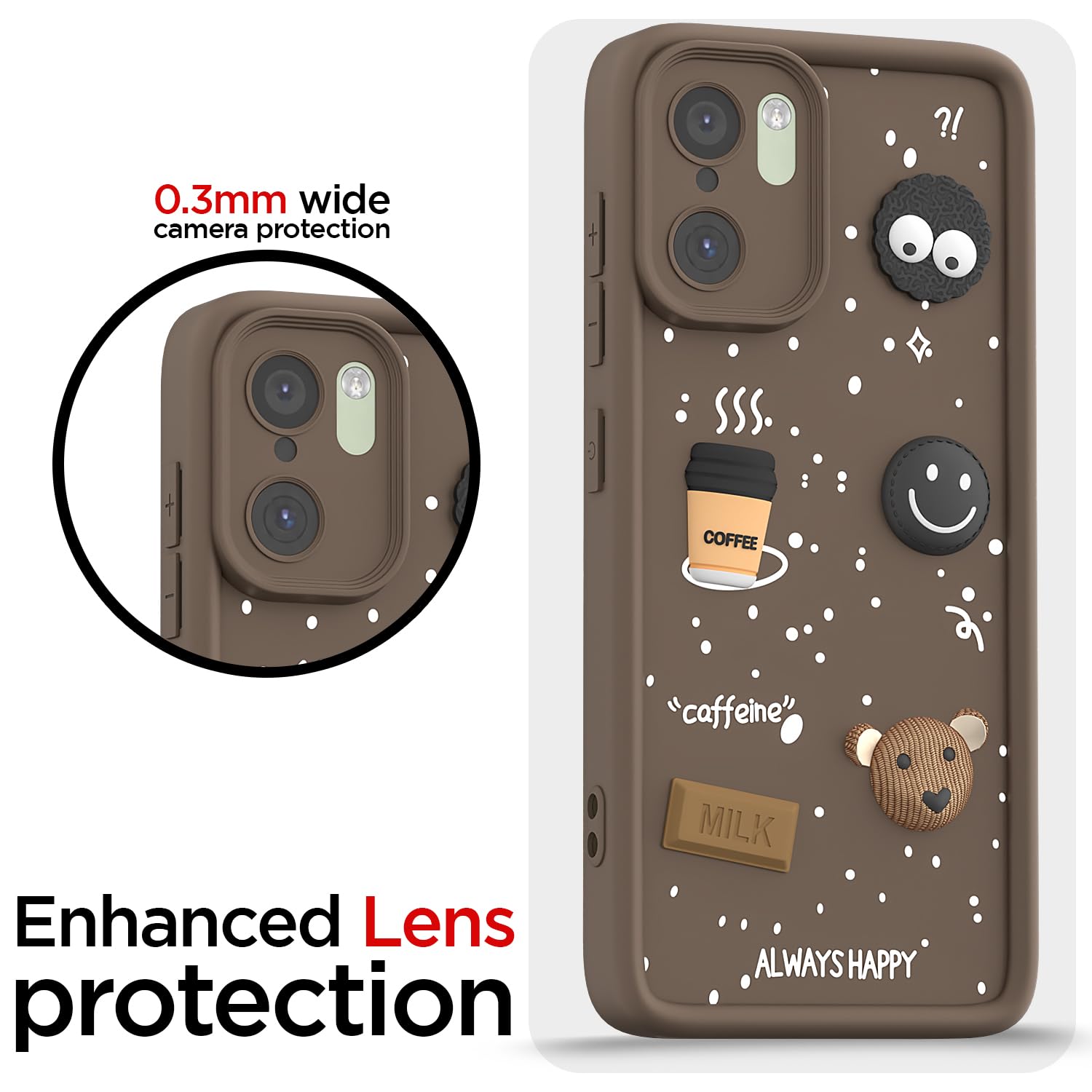 Pikkme brown back cover for OnePlus 15R 5G/3D – photo 5