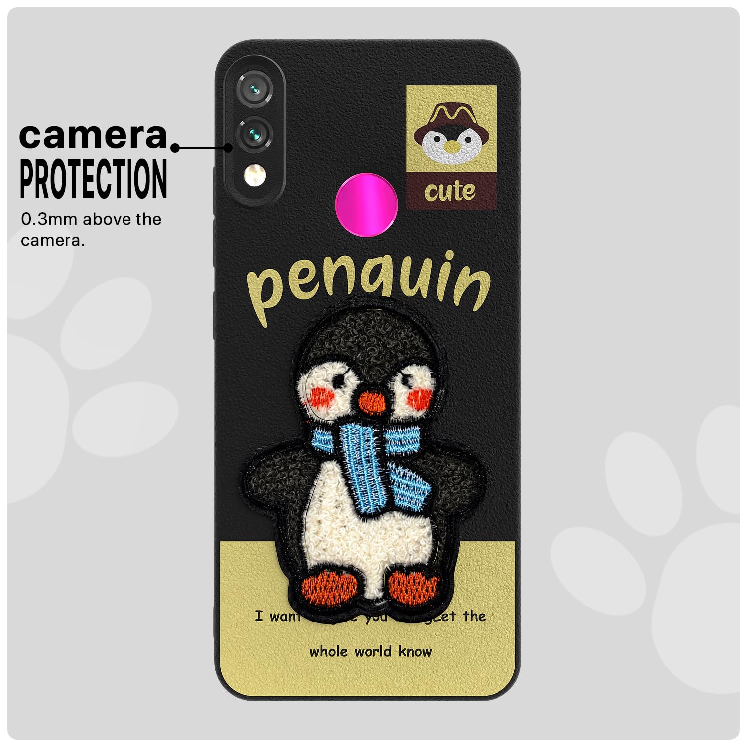 Redmi Note 7 Pro/Note 7/Note 7s mobile cover in black by Pikkme – photo 6
