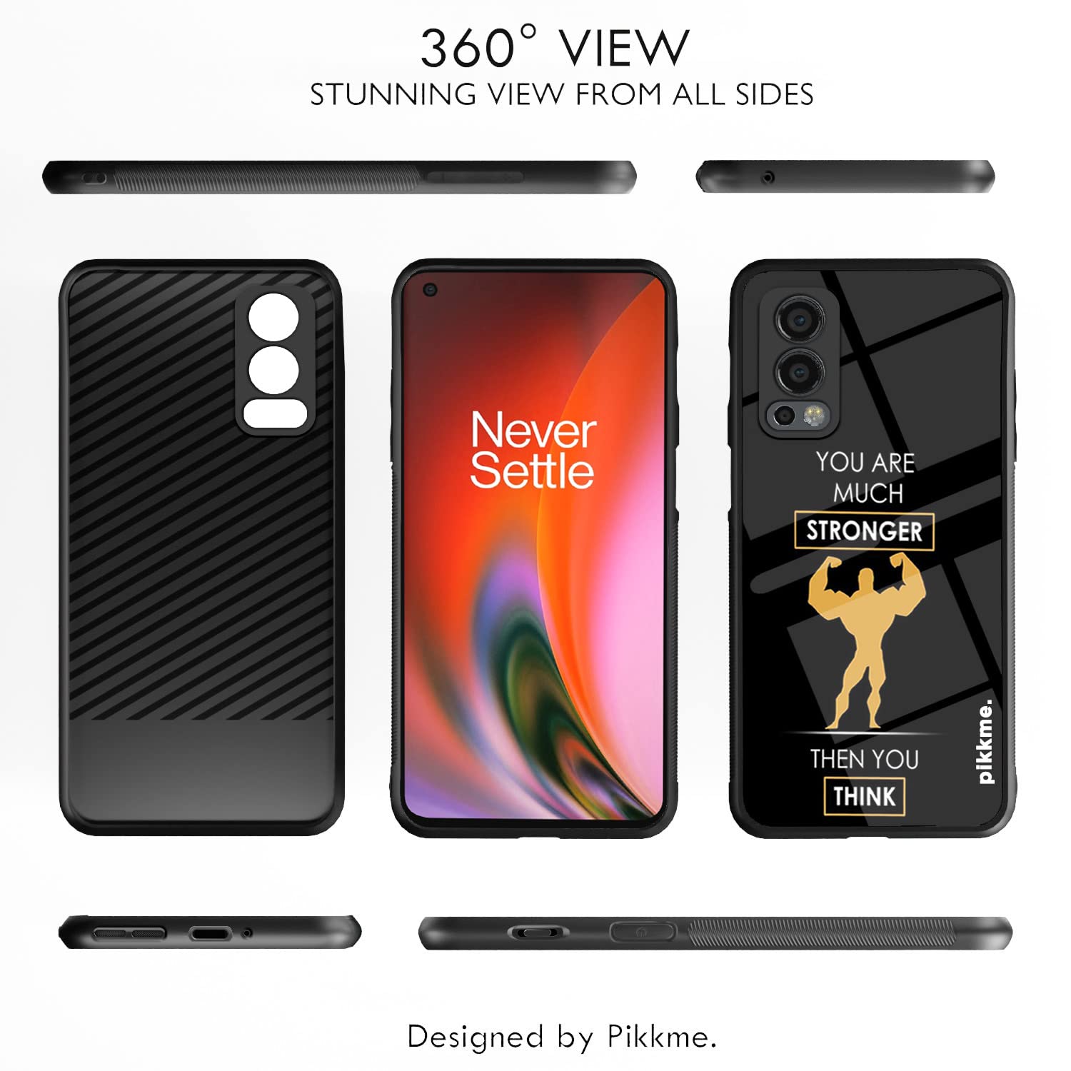 Hybrid Phone cover for OnePlus Nord 2 5G – Pikkme – photo 2