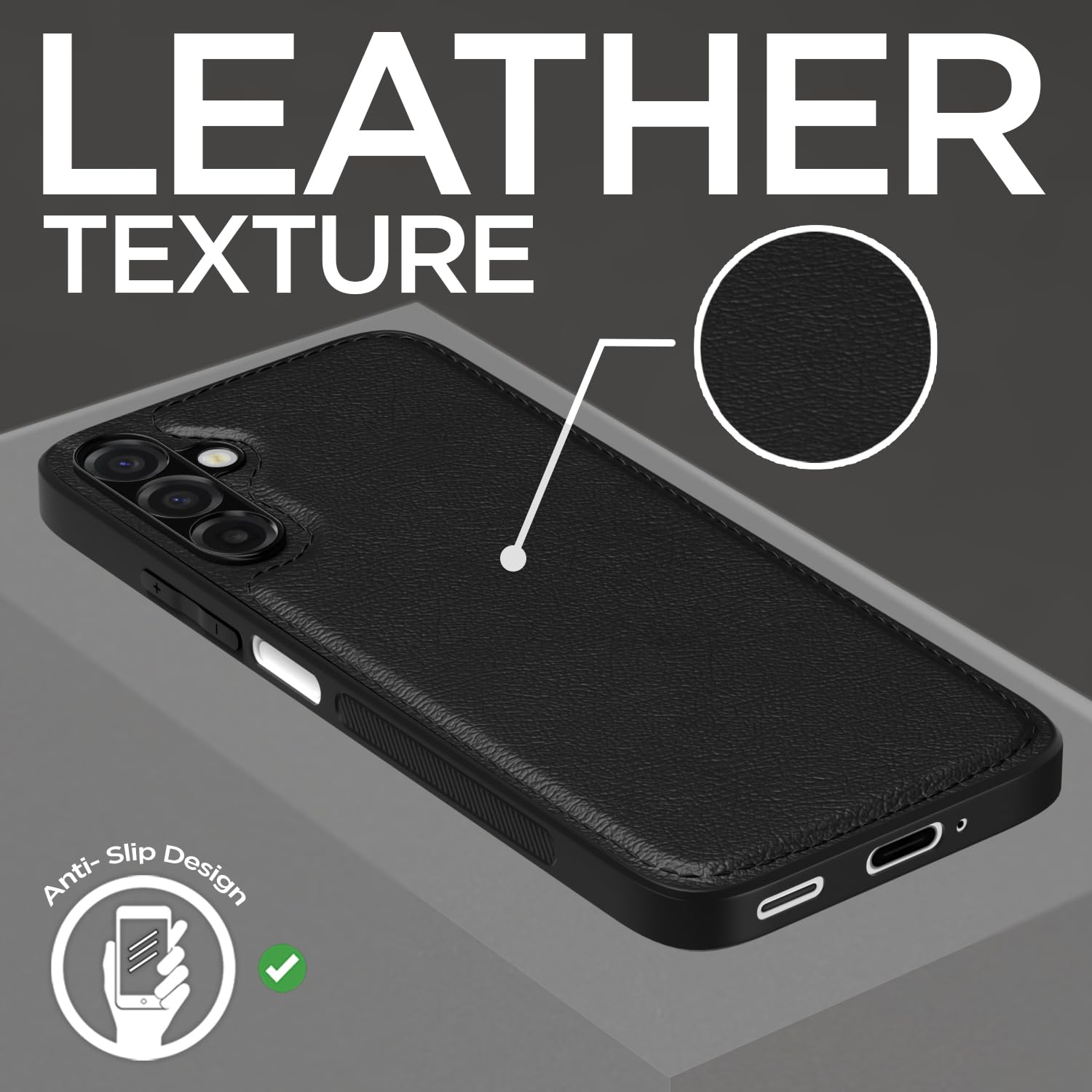Black mobile back cover for Samsung M17/A17/F17 5G – Pikkme – photo 2
