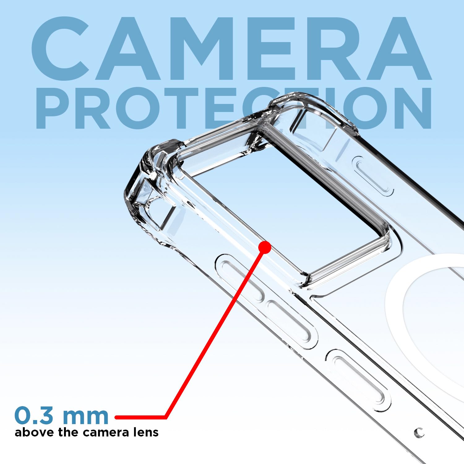 Transparent mag-safe MagSafe mobile cover for Moto Edge 60 Pro 5G – Pikkme – photo 5