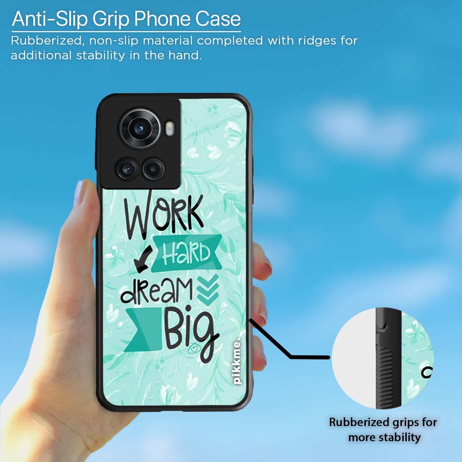 Pikkme Hybrid mobile back cover for OnePlus 10R – photo 5