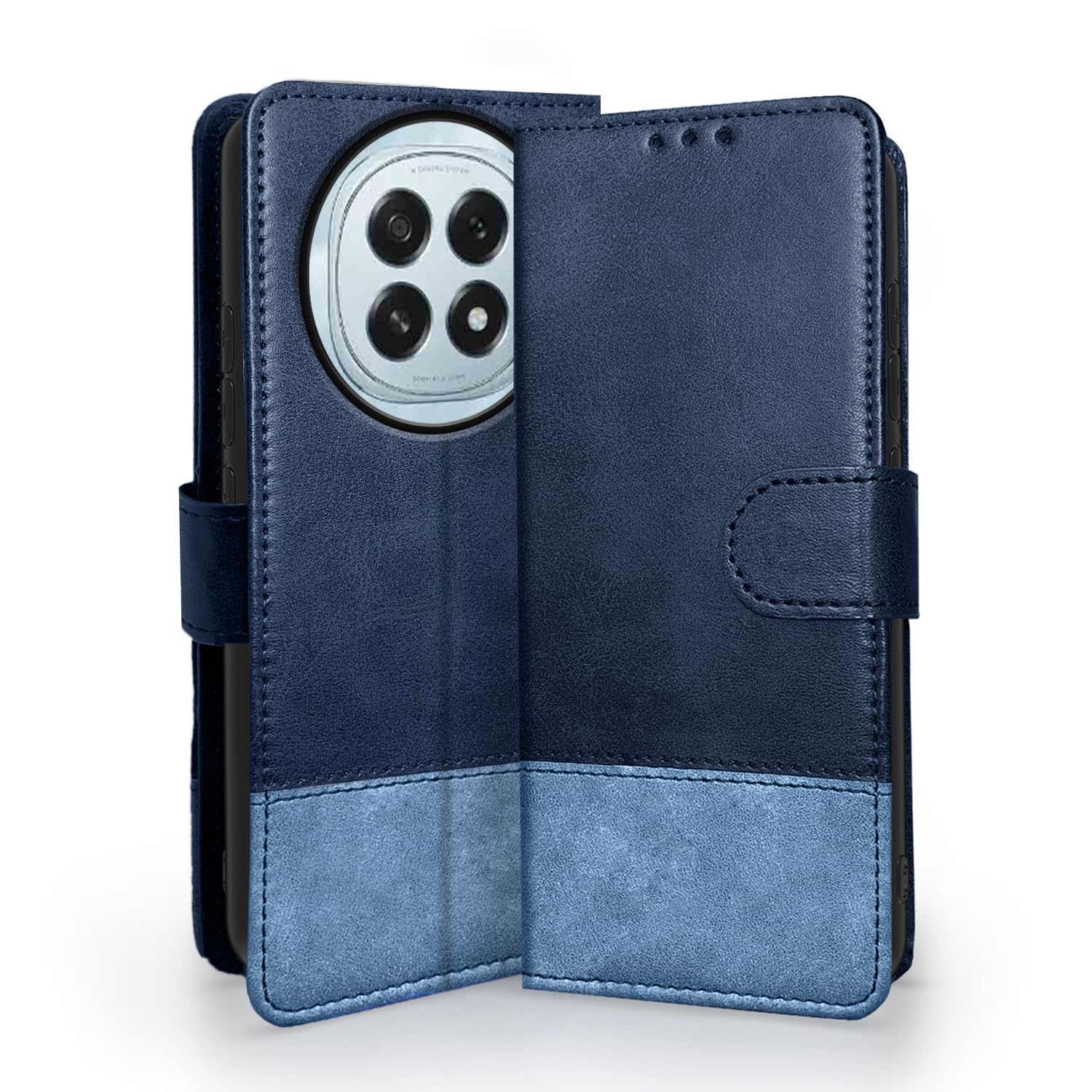 Pikkme Oppo F29 5G Contrast Flip Cover - Navy Blue
