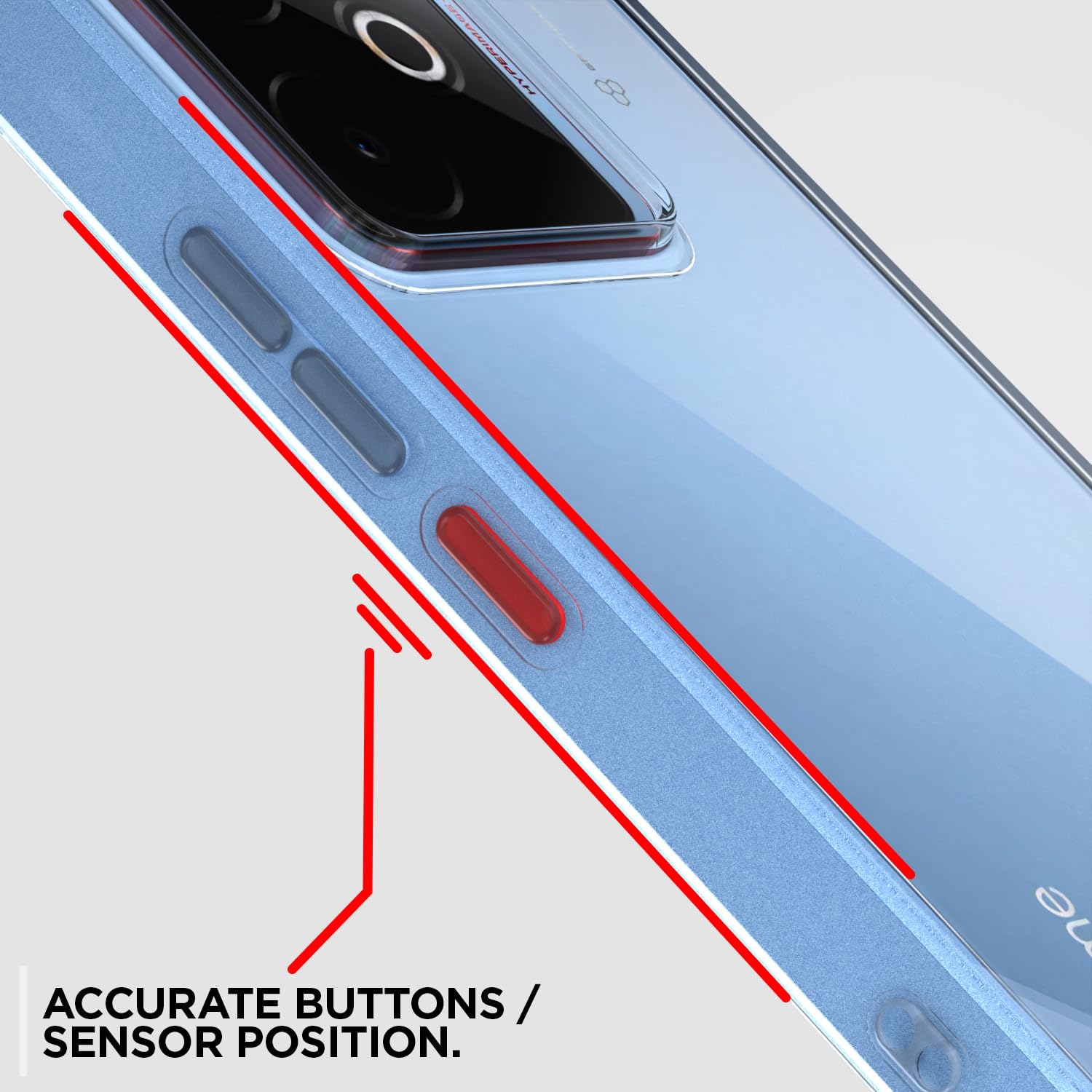Pikkme Realme GT 7 5G / GT 7T 5G PC + TPU Crystal Clear Back Cover (Transparent)