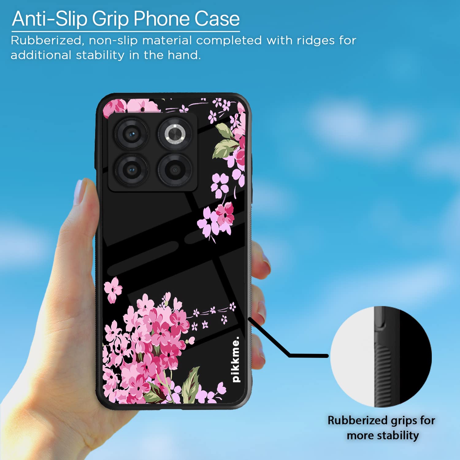 Flower Mobile back cover for OnePlus 10T 5G – Pikkme – photo 5