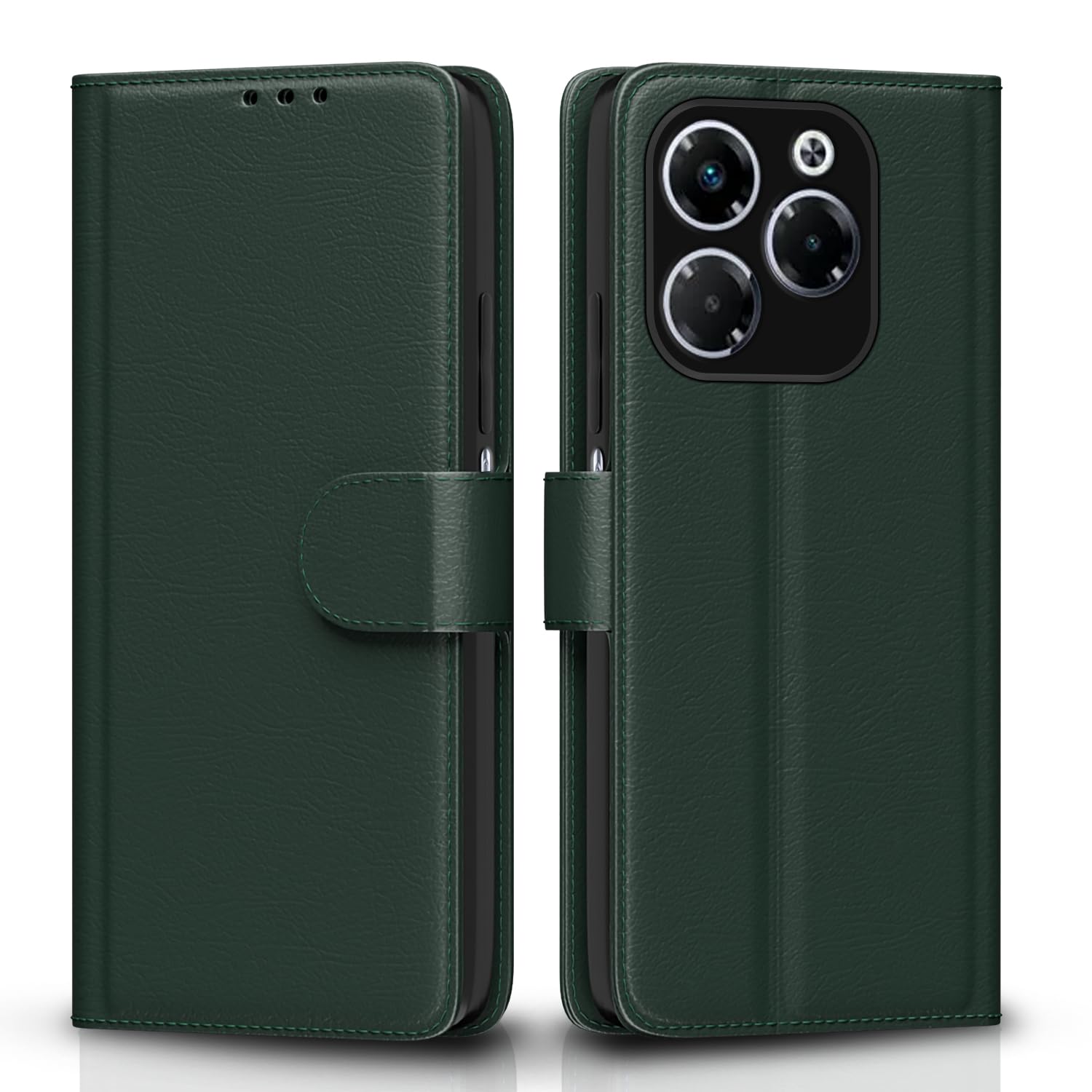 Green Wallet flip case for Infinix Note 40X 5G – Pikkme