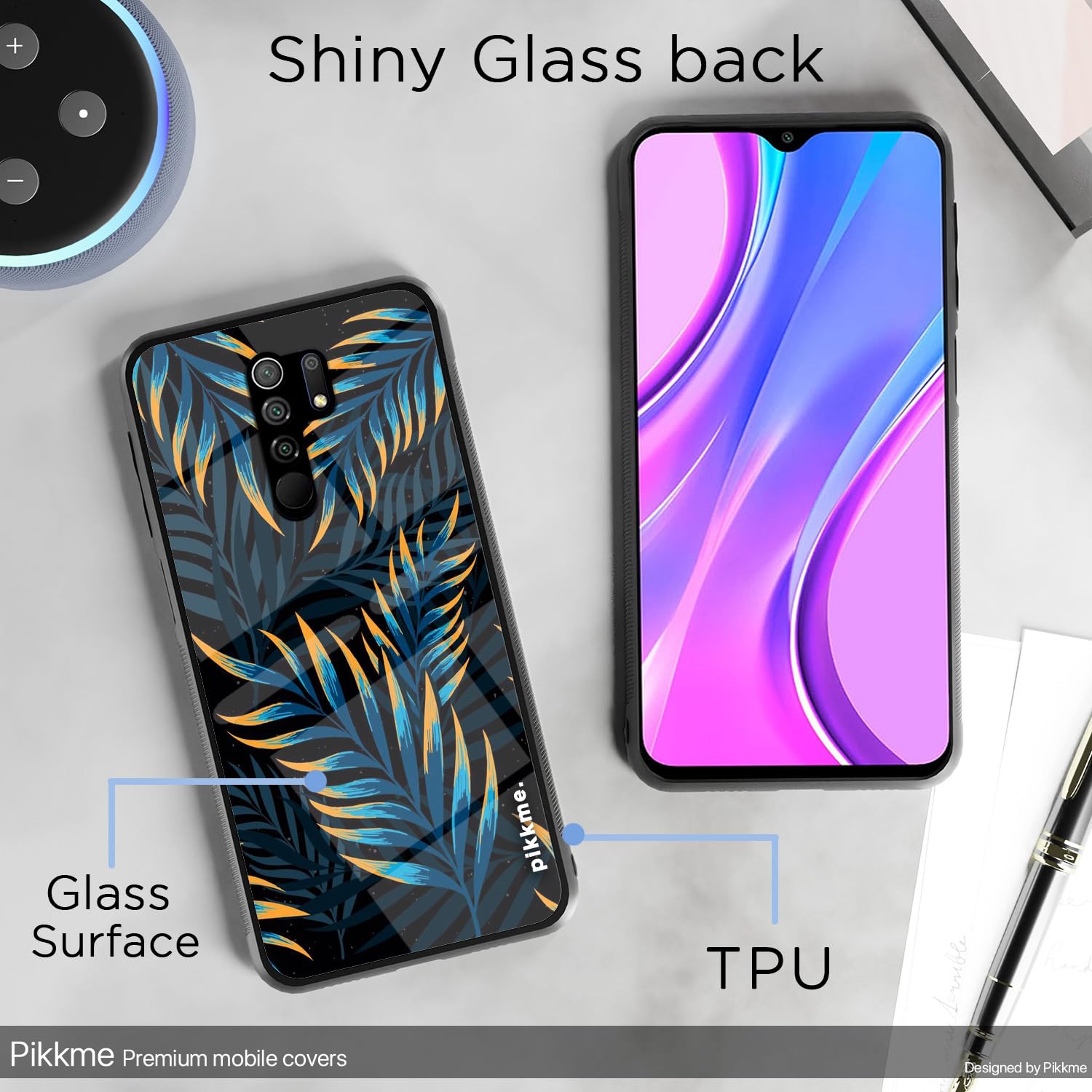 Pikkme Flower back cover for Redmi 9 Prime – photo 3