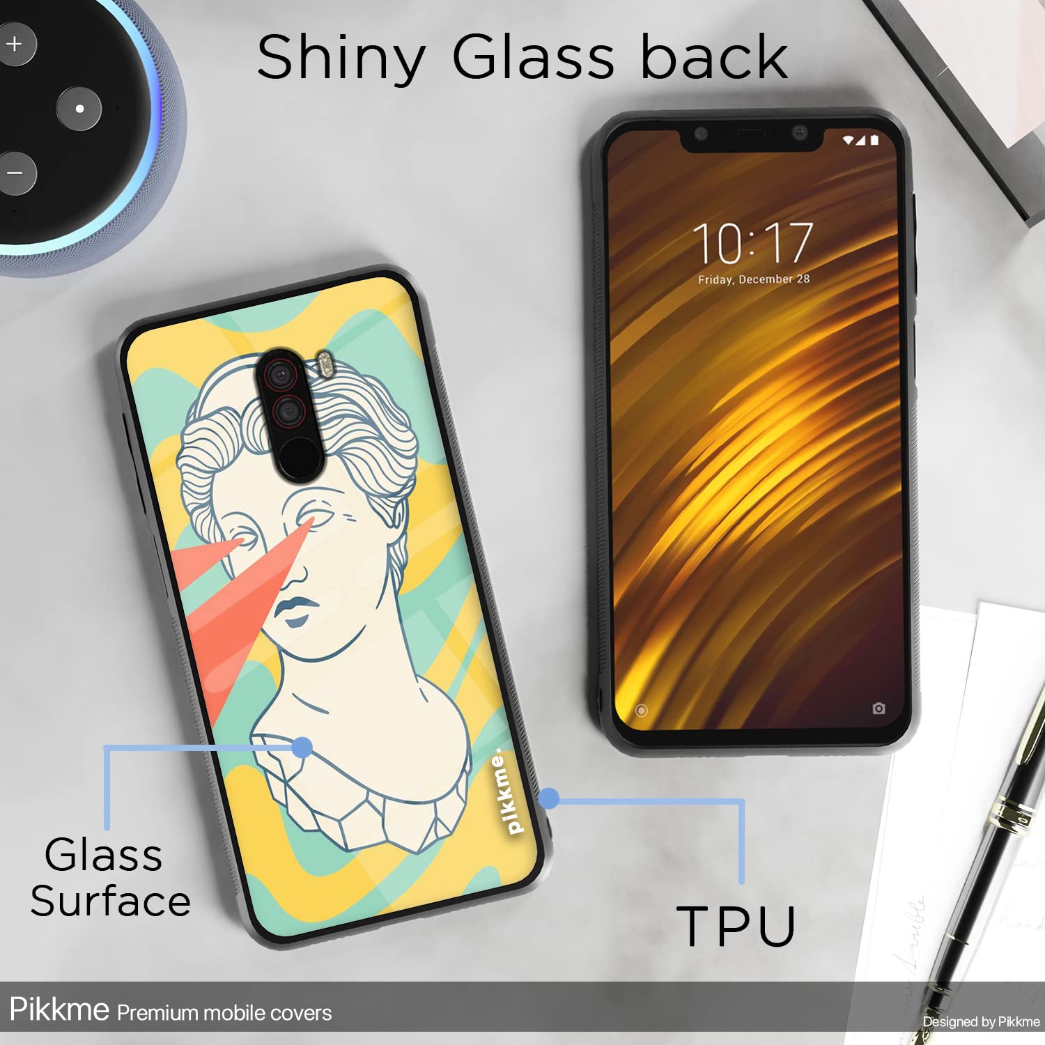 Pikkme Poco F1 Hybrid mobile back cover – photo 3