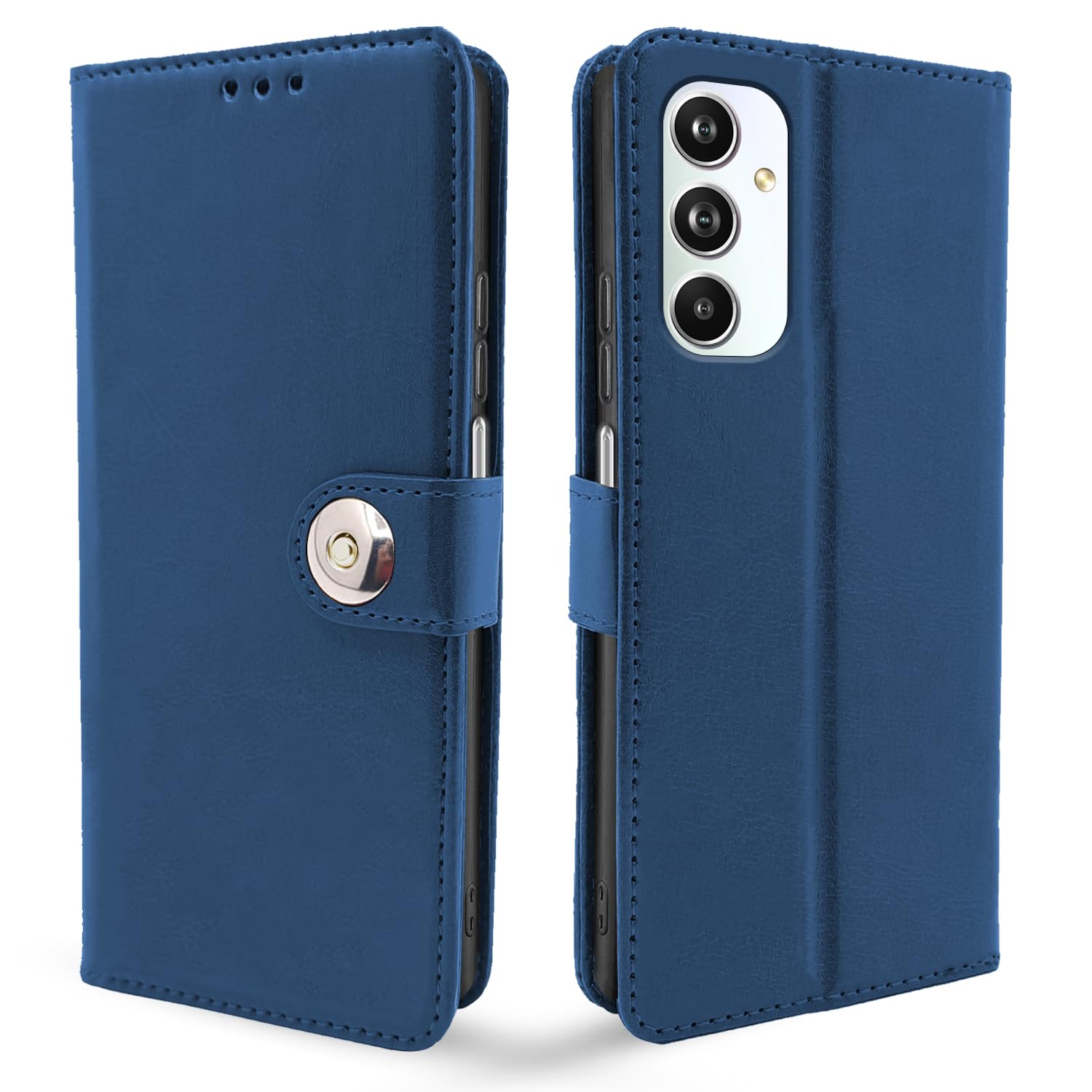 Blue mobile flip cover for Samsung M34 5G – Pikkme