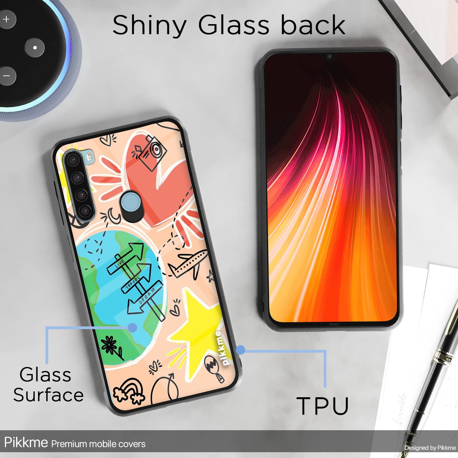 Pikkme Hybrid phone cover for Redmi Note 8 – photo 3