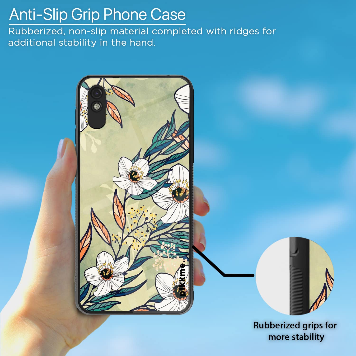 Pikkme Redmi 9A/9i/9A Sport Flower phone cover – photo 5