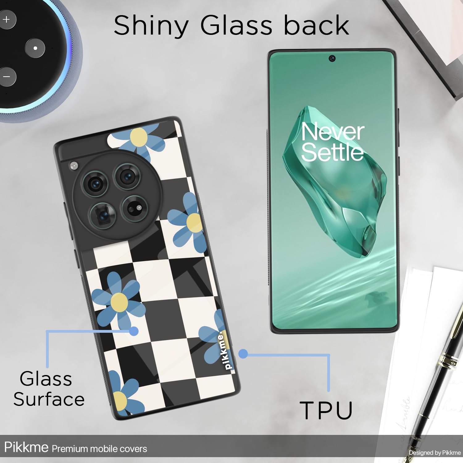 Pikkme OnePlus 12 5G Flower back cover – photo 3