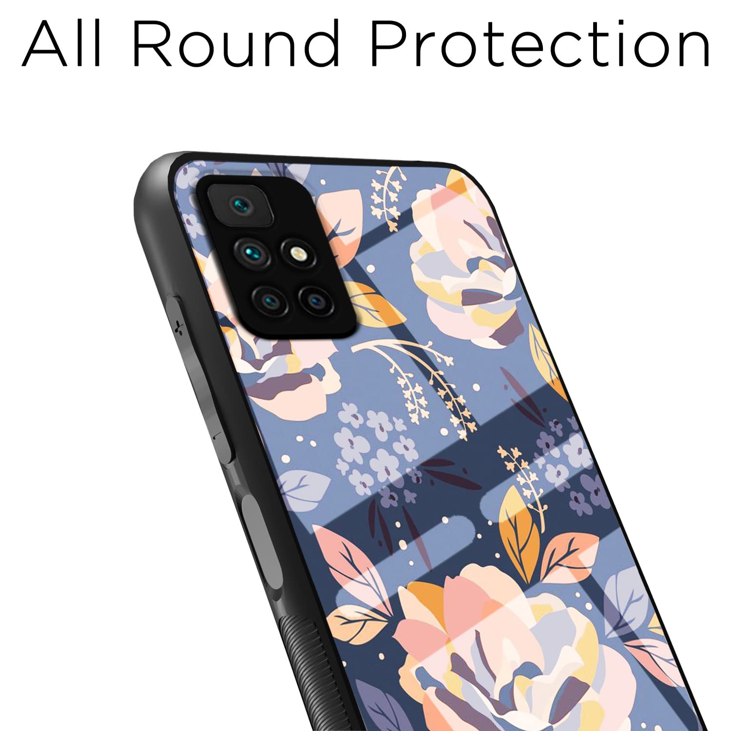 Redmi 10 Prime Flower mobile cover by Pikkme – photo 7