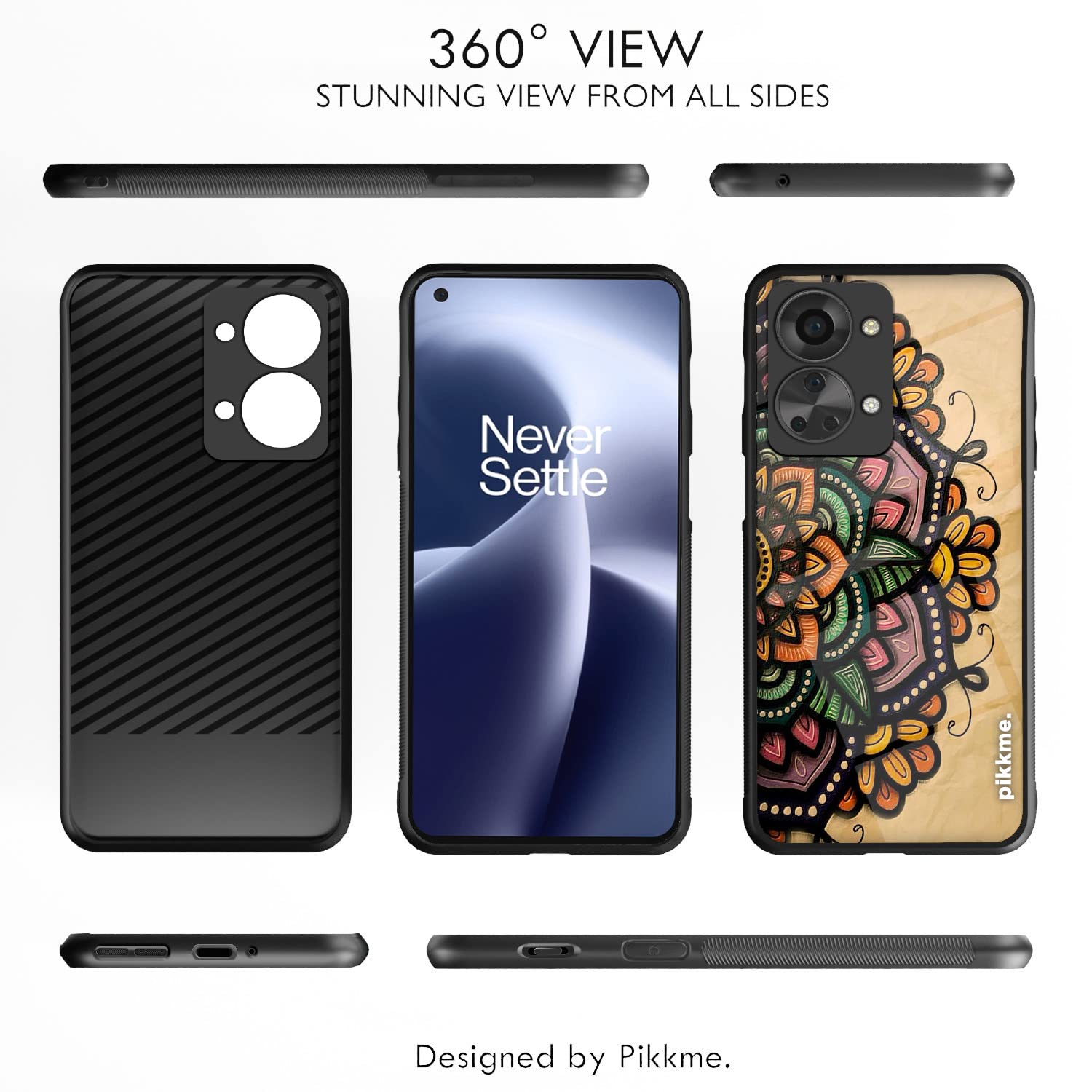 Pikkme OnePlus Nord 2T 5G Hybrid mobile cover – photo 2