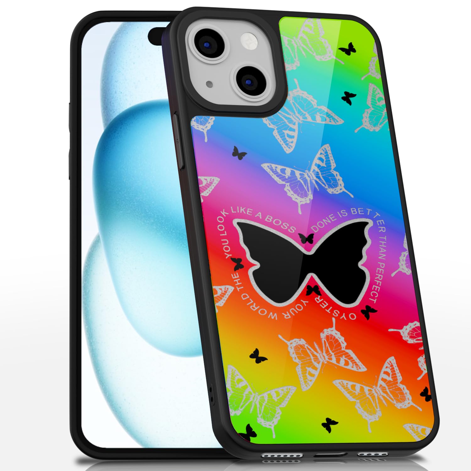 PC-TPU Mobile back cover for iPhone 15 Plus – Pikkme
