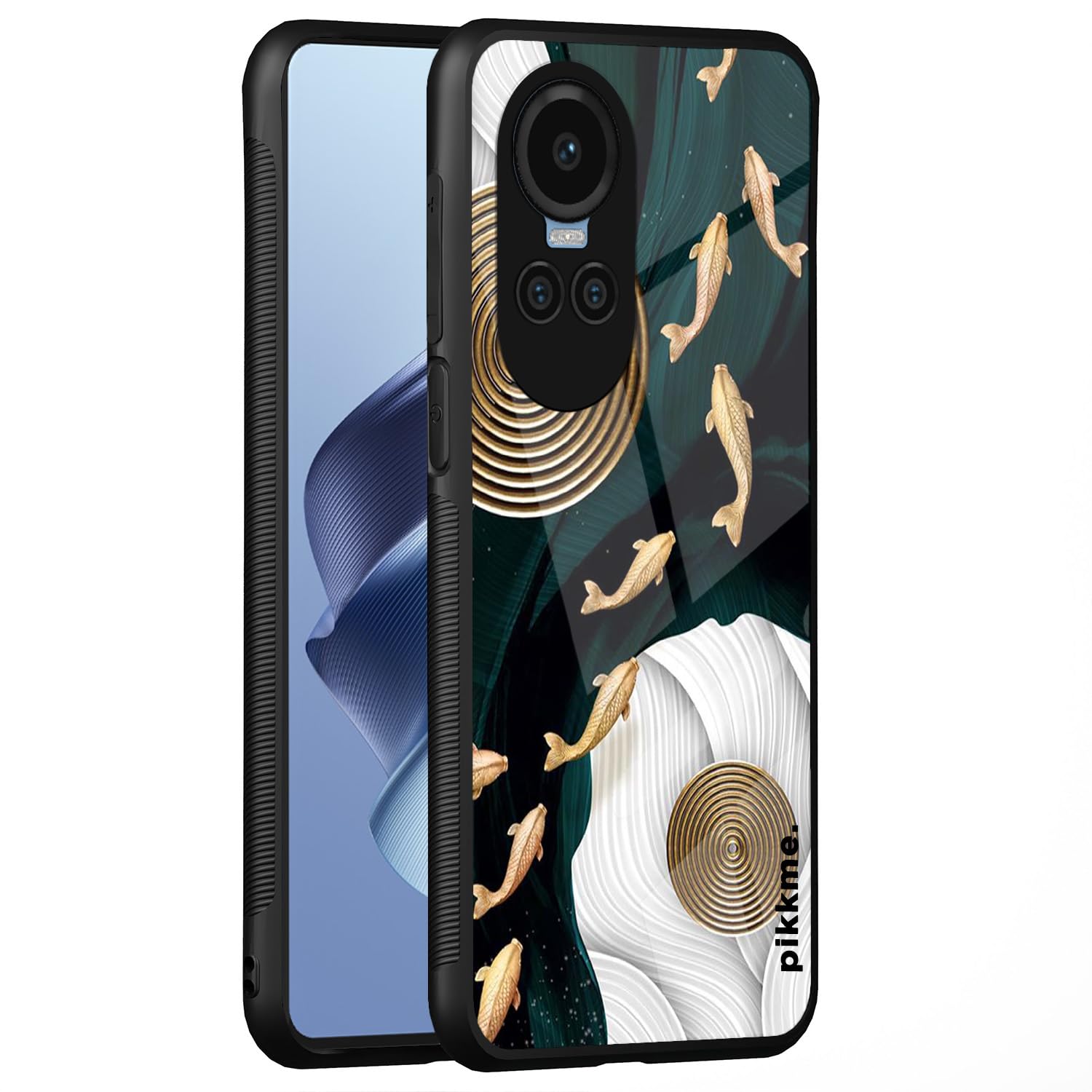 Pikkme Flower mobile back cover for Oppo Reno 10 5G