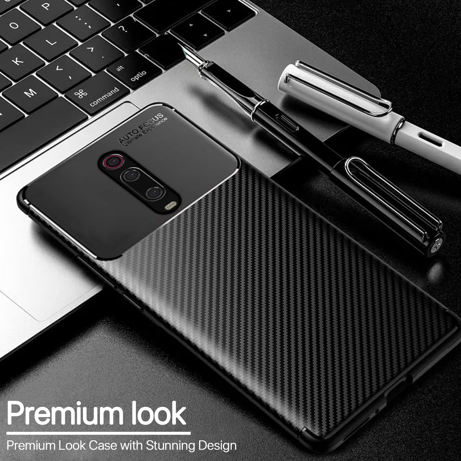 Black Carbon mobile cover for Redmi K20/K20 Pro – Pikkme – photo 3