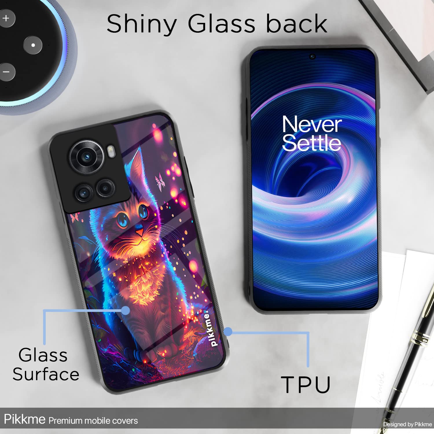 Pikkme Cat mobile cover for OnePlus 10R – photo 3