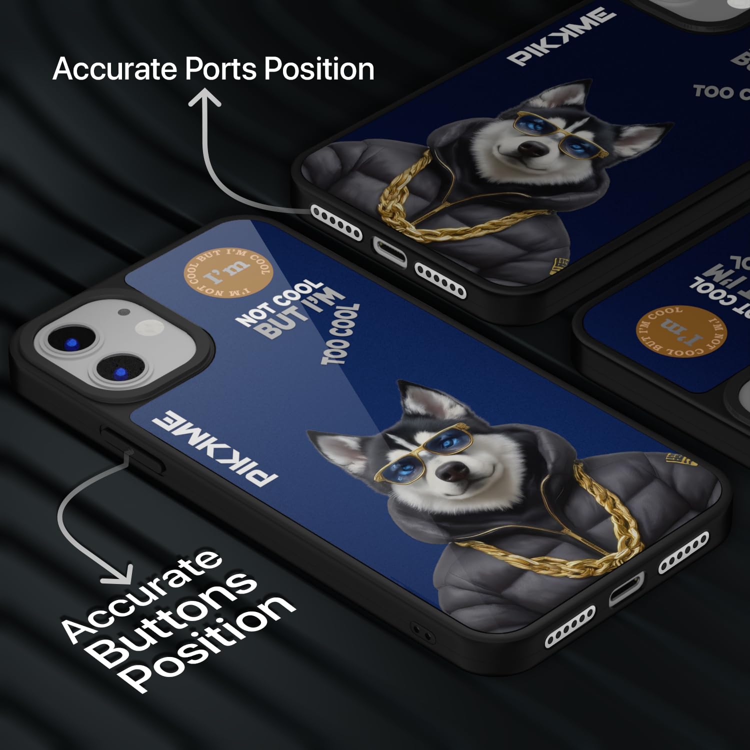 iPhone 11 Dog Swag back cover by Pikkme – photo 5